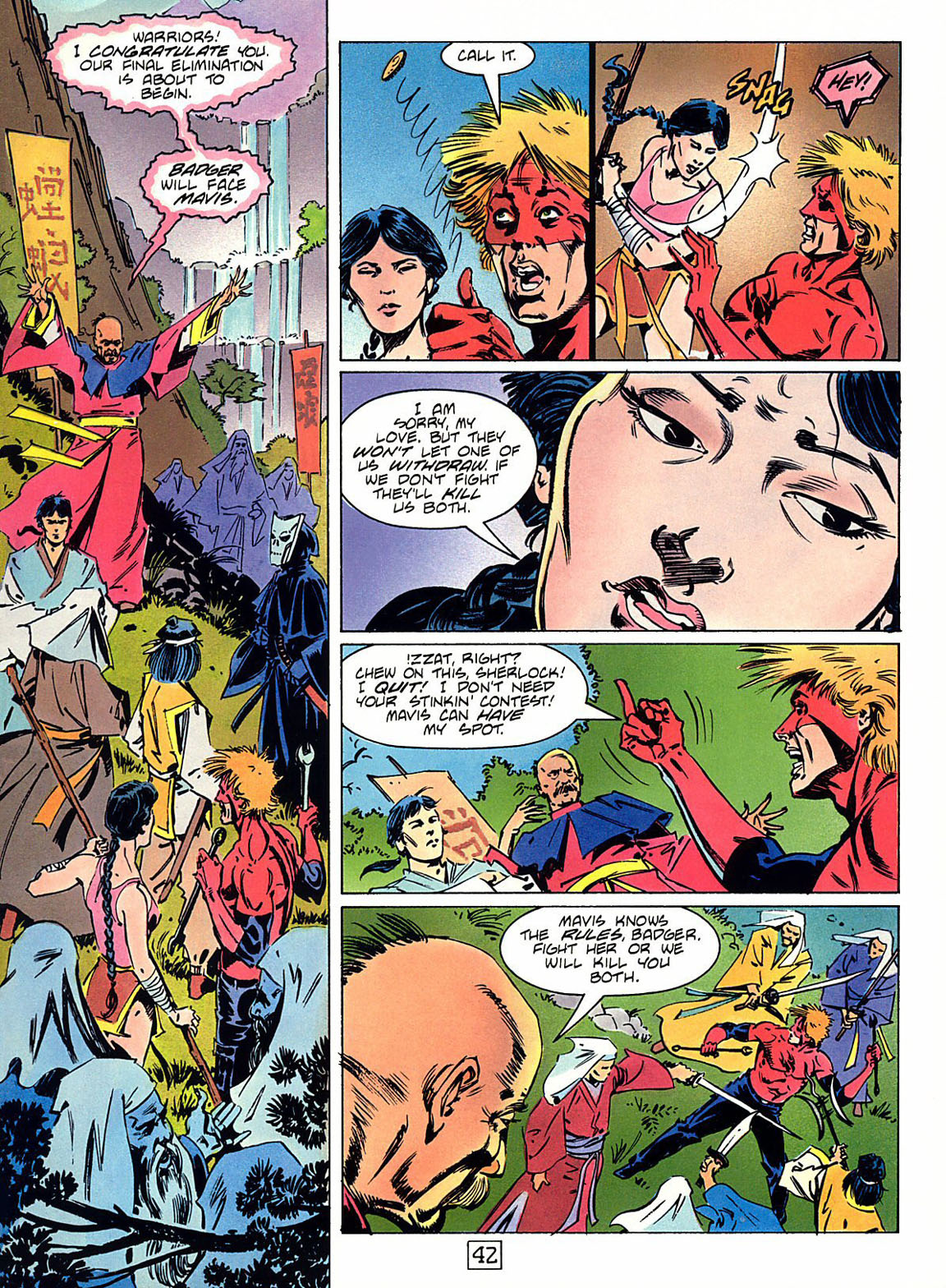 Read online Badger: Hexbreaker comic -  Issue # Full - 45