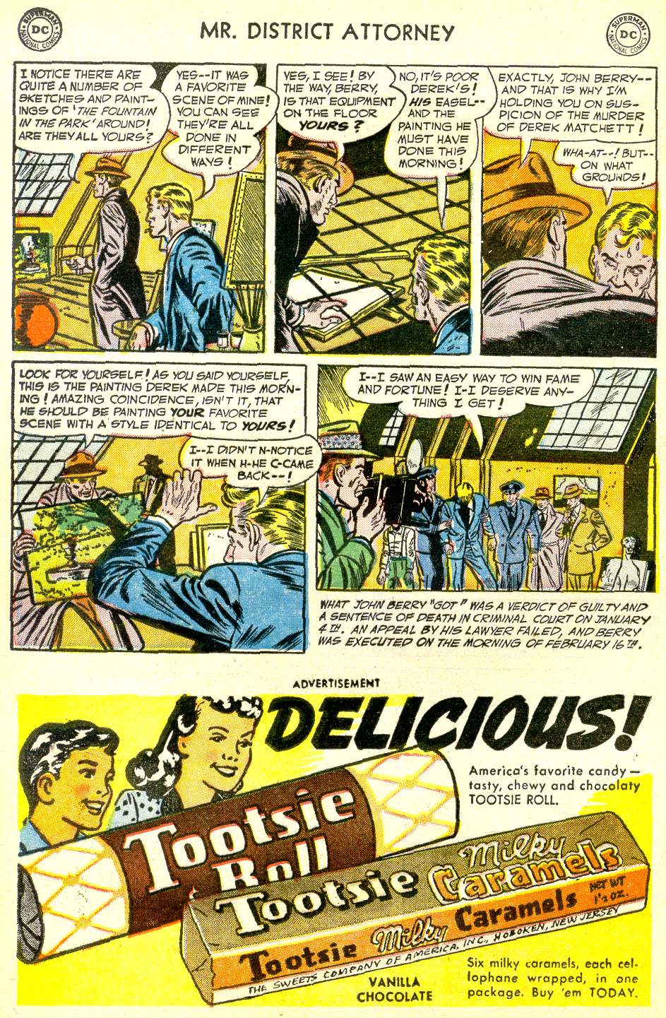 Read online Mr. District Attorney comic -  Issue #35 - 24