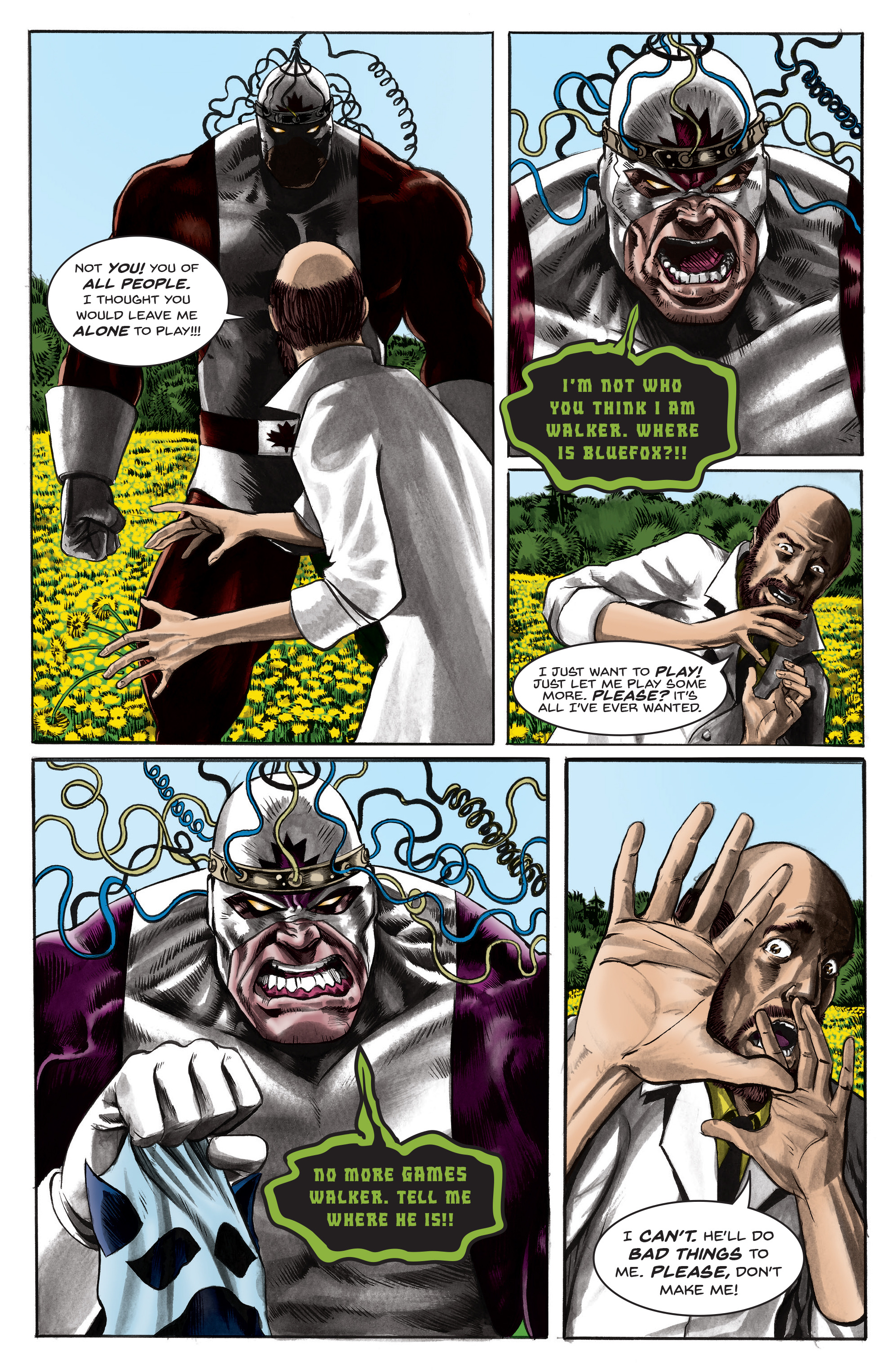 Read online Chapterhouse Archives: Captain Canuck comic -  Issue #2 - 18