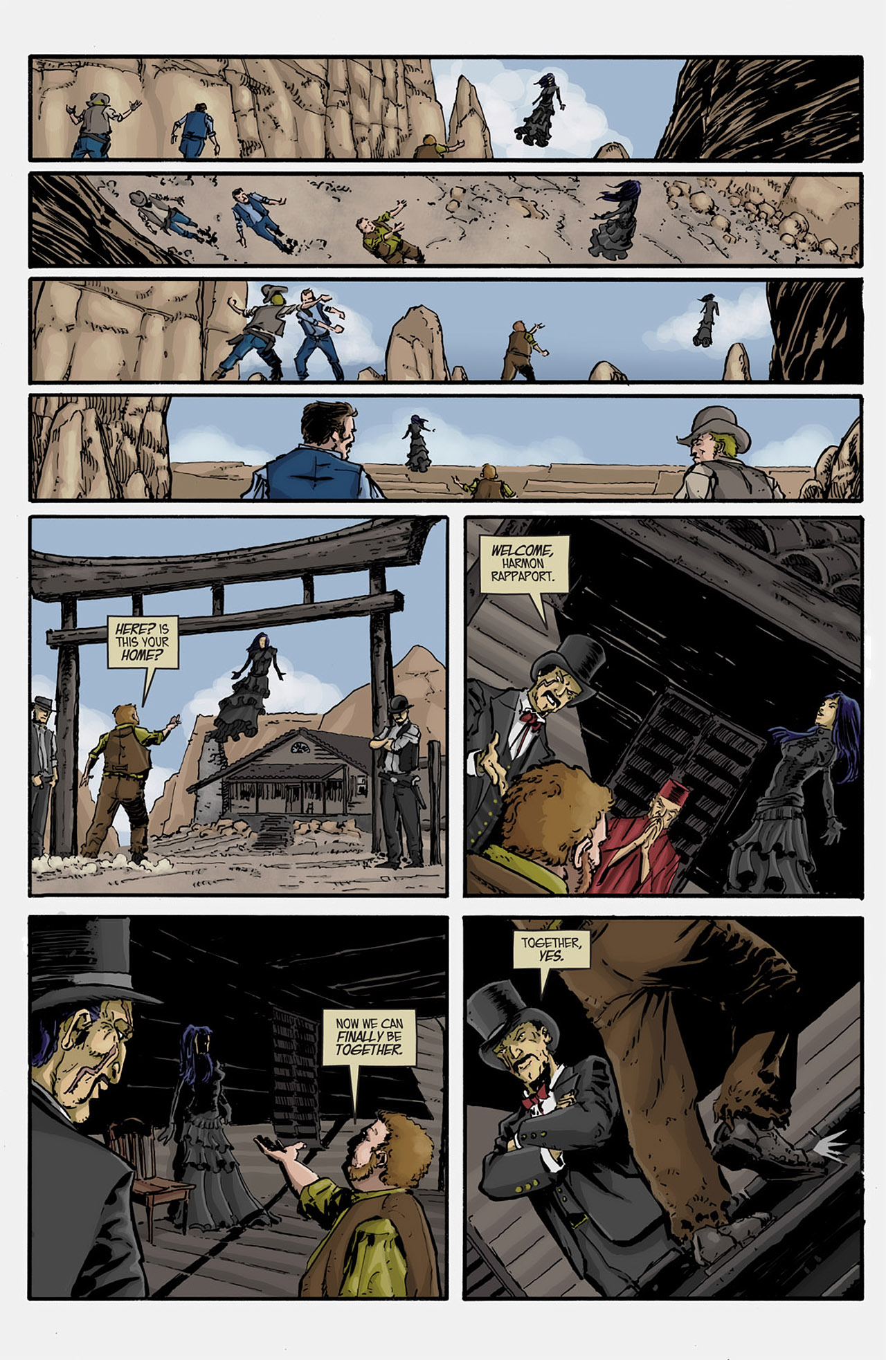 Read online Deadlands: Black Water comic -  Issue # Full - 20