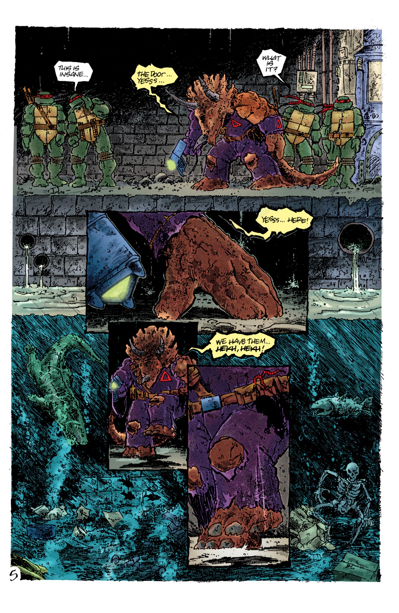 Read online Teenage Mutant Ninja Turtles Color Classics (2013) comic -  Issue #6 - 7