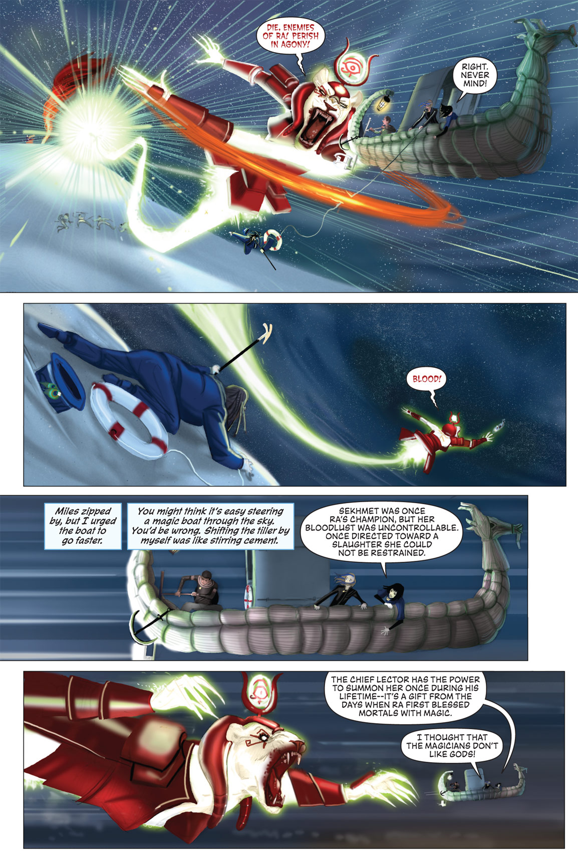 Read online The Kane Chronicles comic -  Issue # TPB 1 - 145