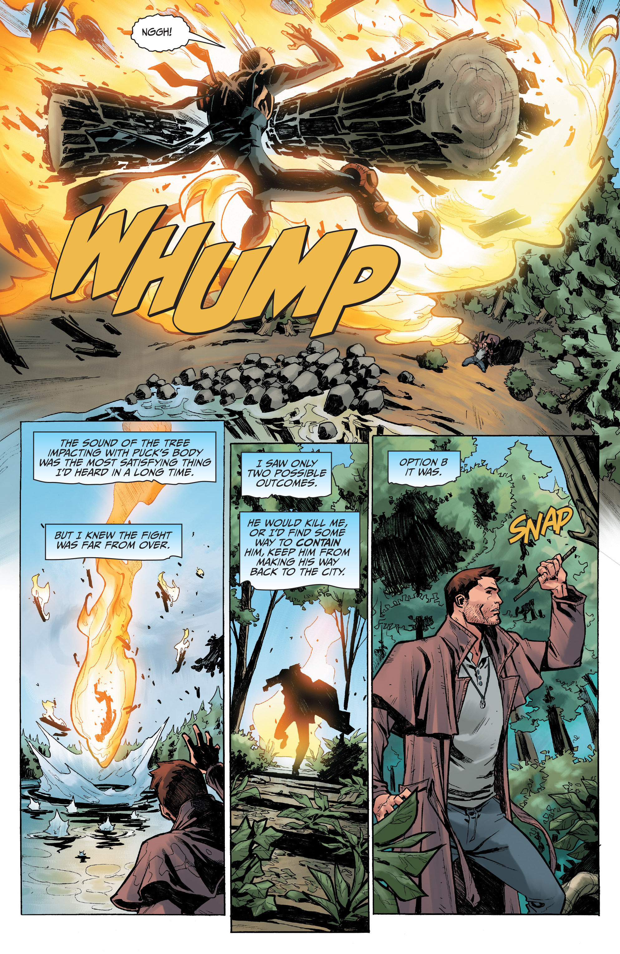 Read online Jim Butcher's The Dresden Files: Wild Card comic -  Issue #5 - 8