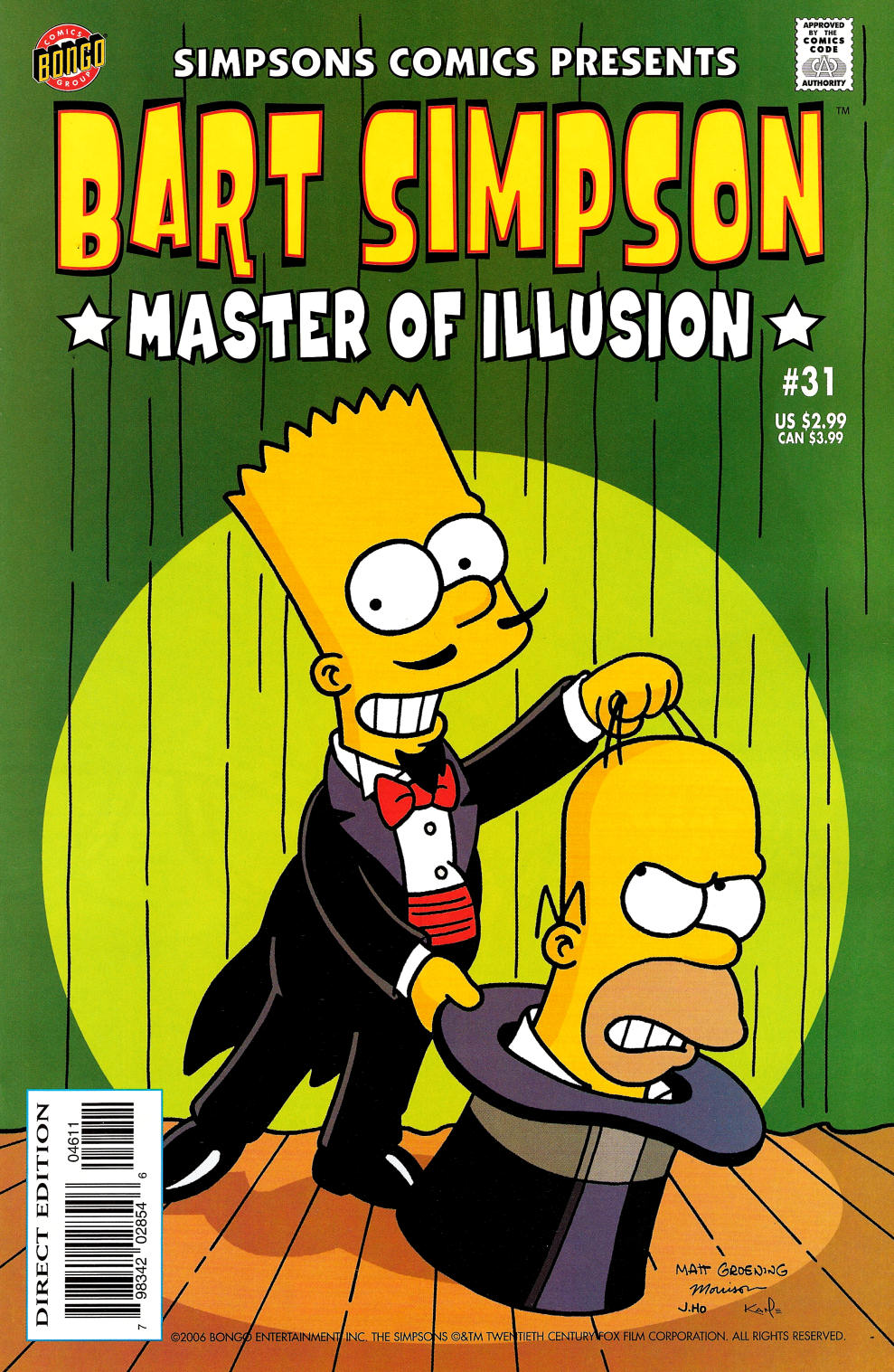 Read online Simpsons Comics Presents Bart Simpson comic -  Issue #31 - 1