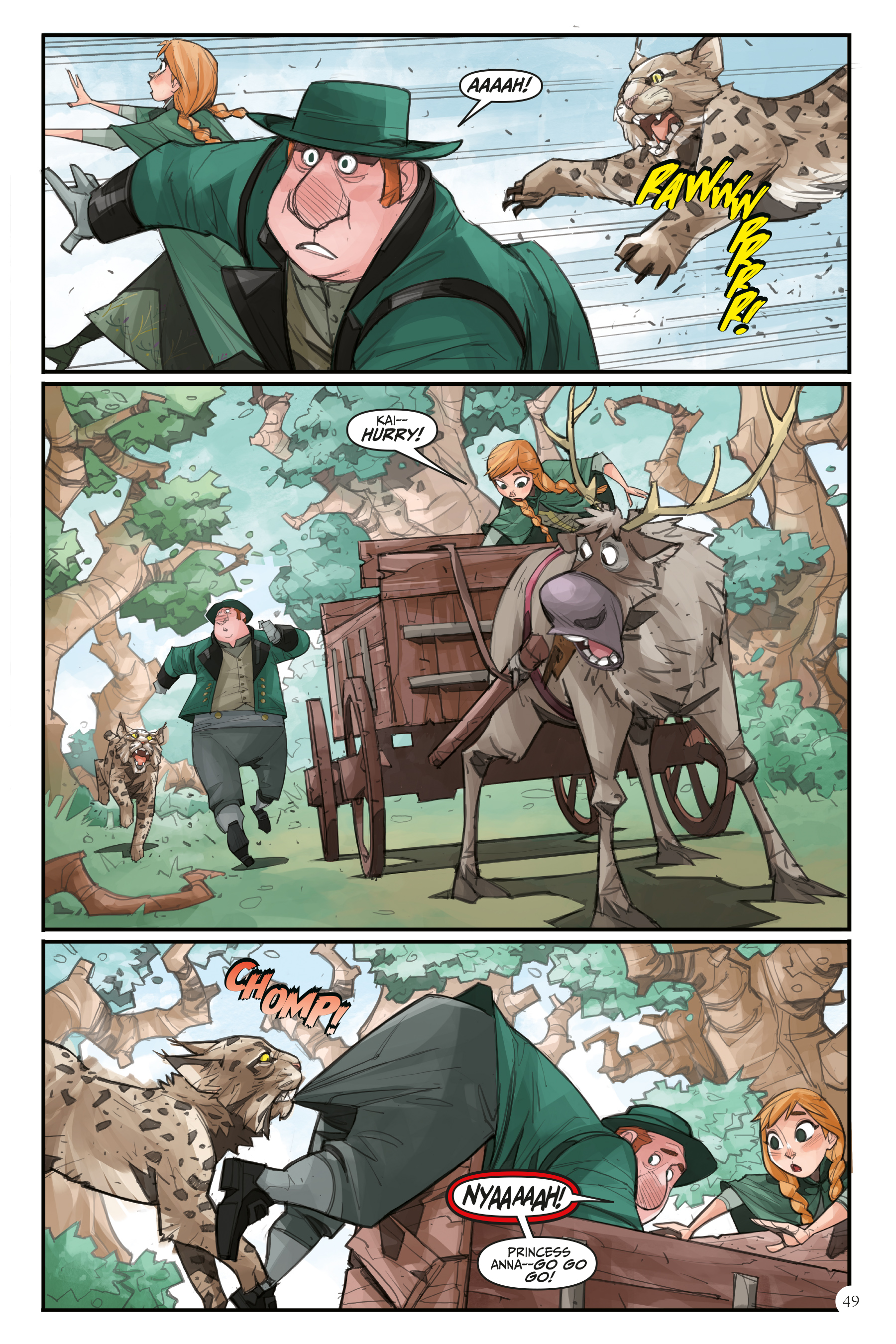 Read online Disney Frozen: Reunion Road comic -  Issue # _TPB - 48