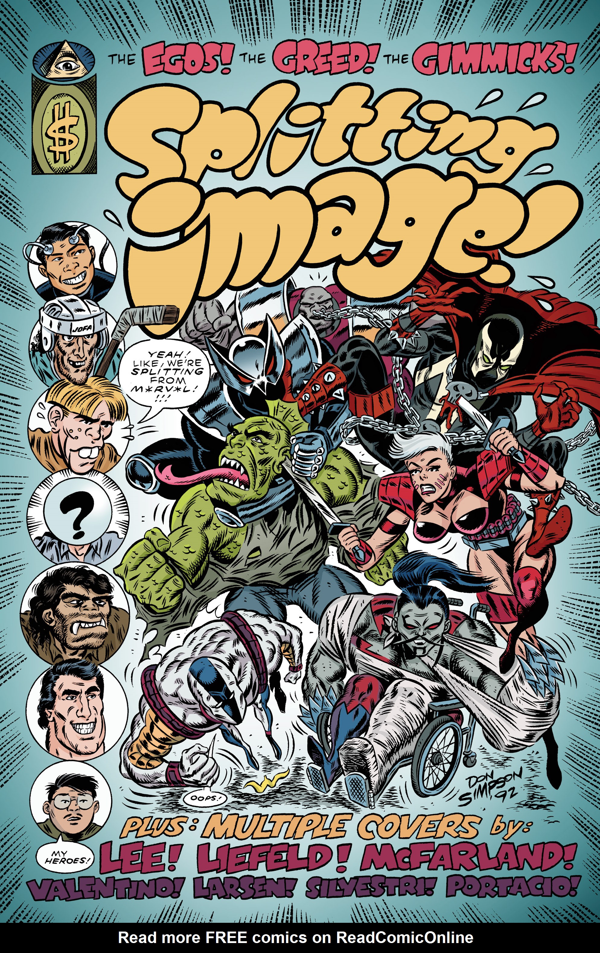 Read online Splitting Image 80-Page Giant comic -  Issue # Full - 3