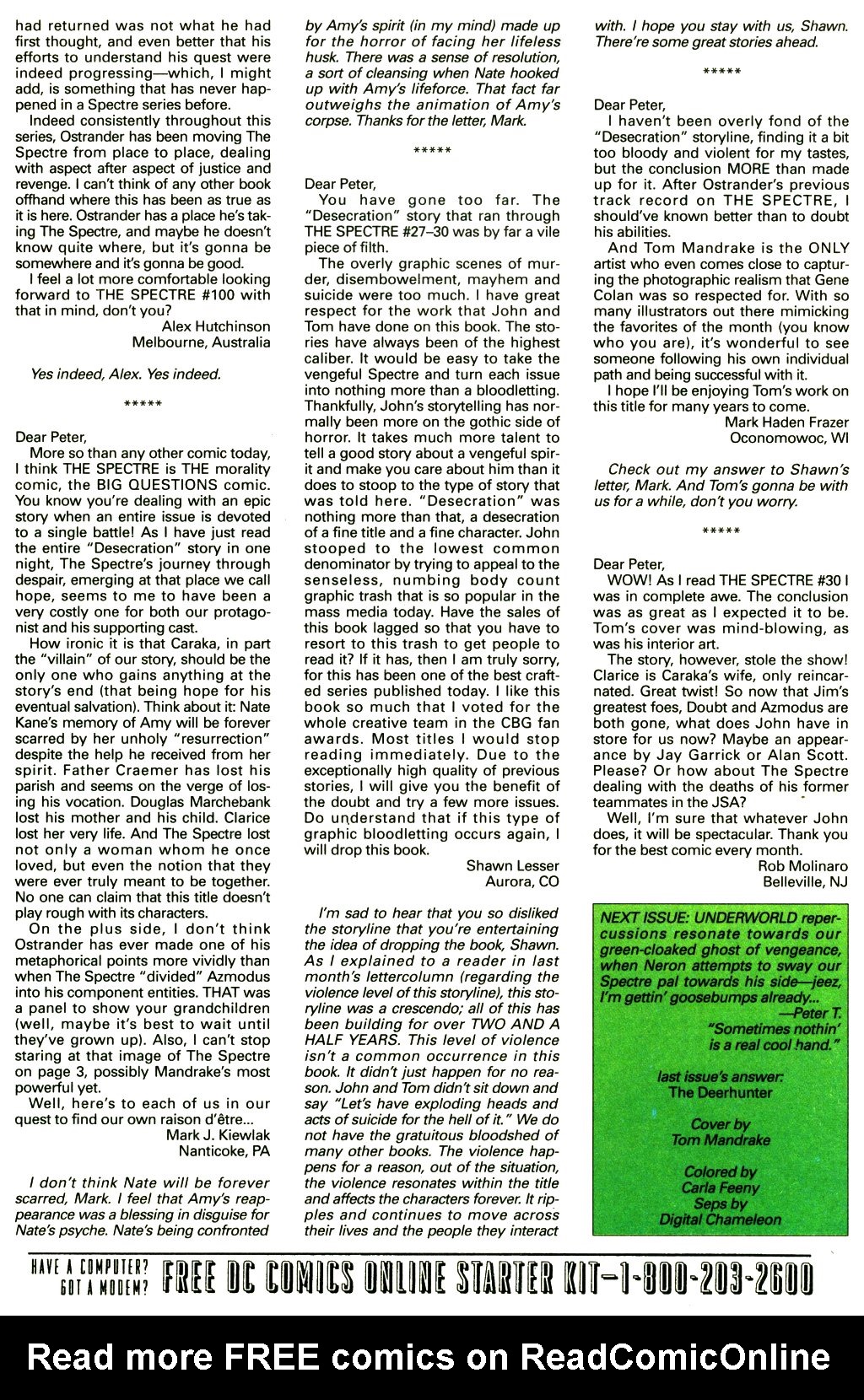 Read online The Spectre (1992) comic -  Issue #35 - 24