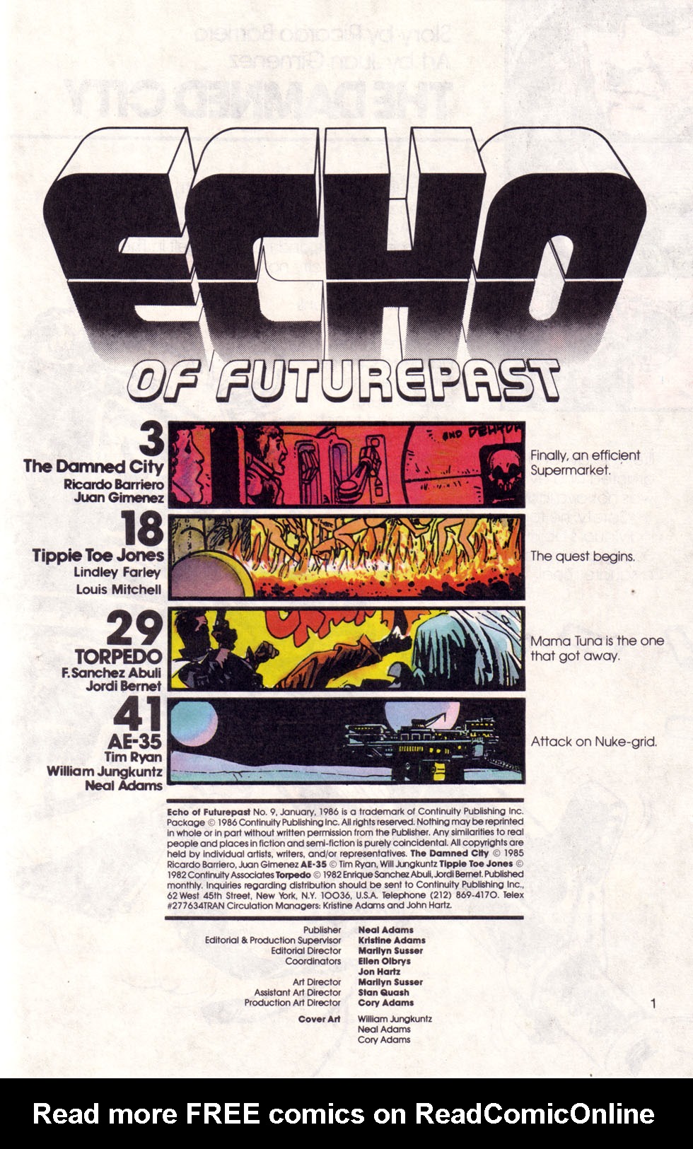 Read online Echo of Futurepast comic -  Issue #9 - 3