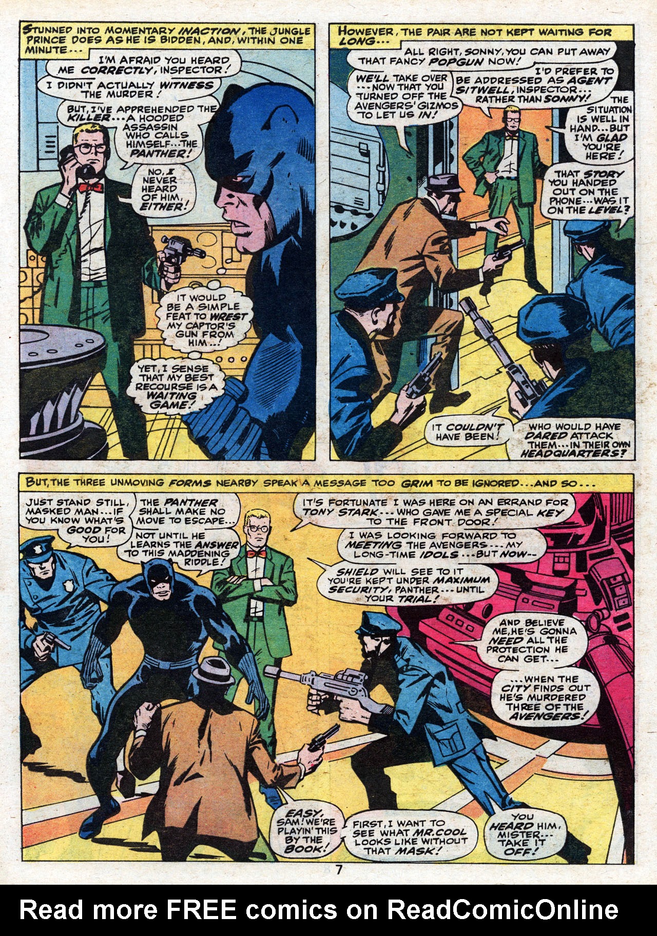 Read online Marvel Treasury Edition comic -  Issue #7 - 7