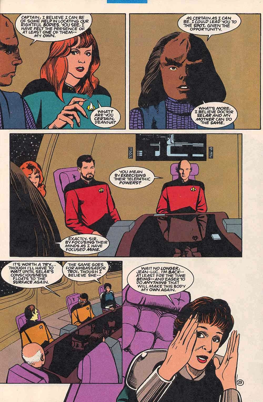 Read online Star Trek: The Next Generation (1989) comic -  Issue #57 - 24