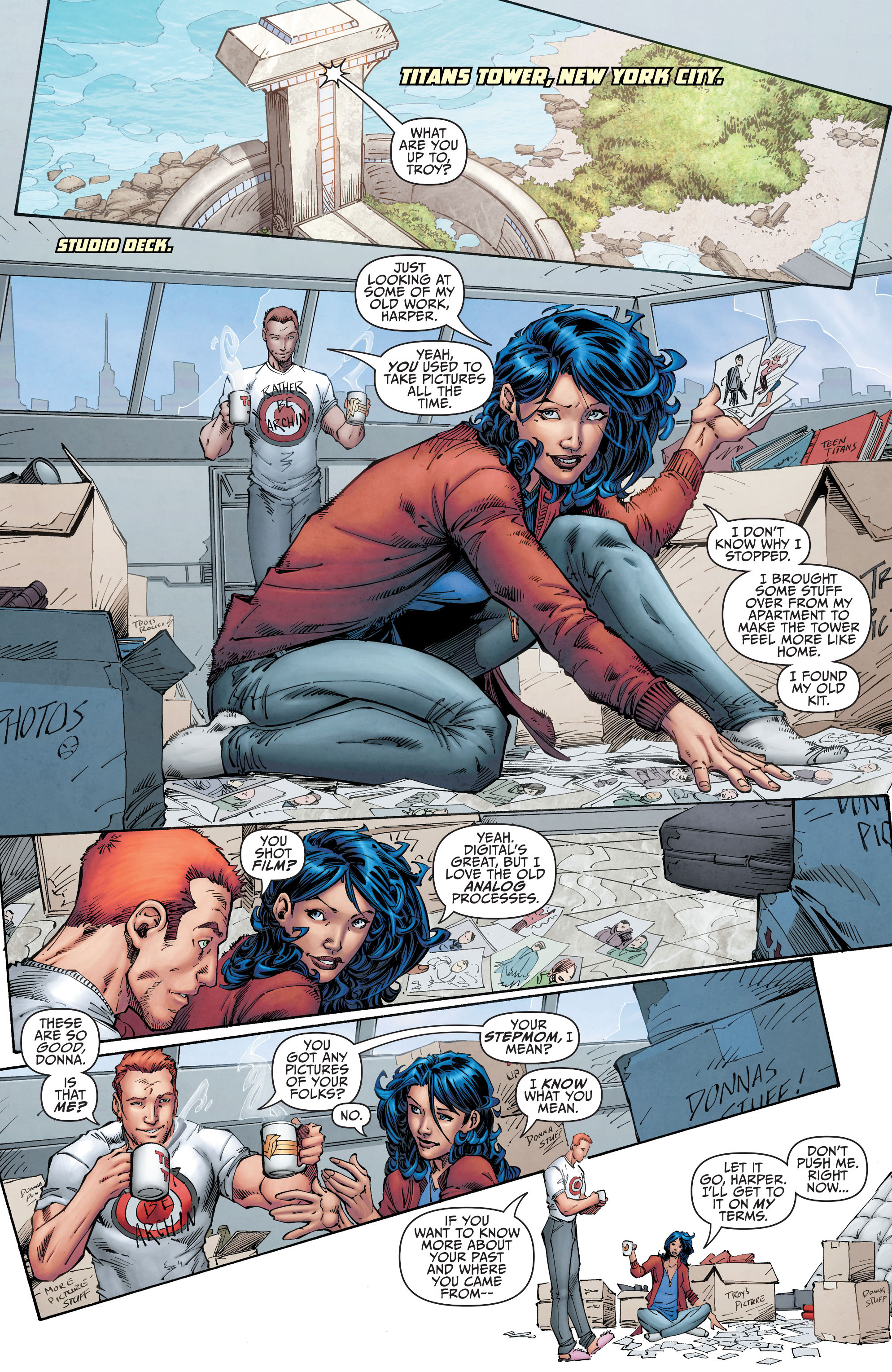 Read online Titans (2016) comic -  Issue #8 - 10