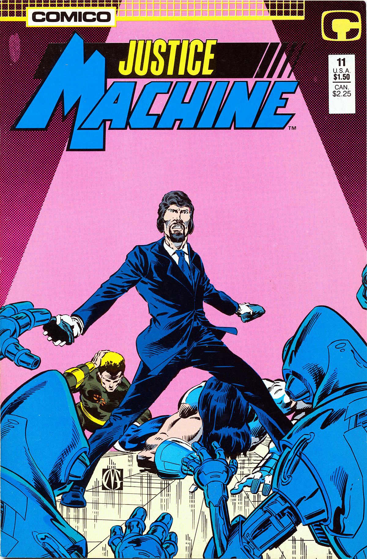 Read online Justice Machine comic -  Issue #11 - 1