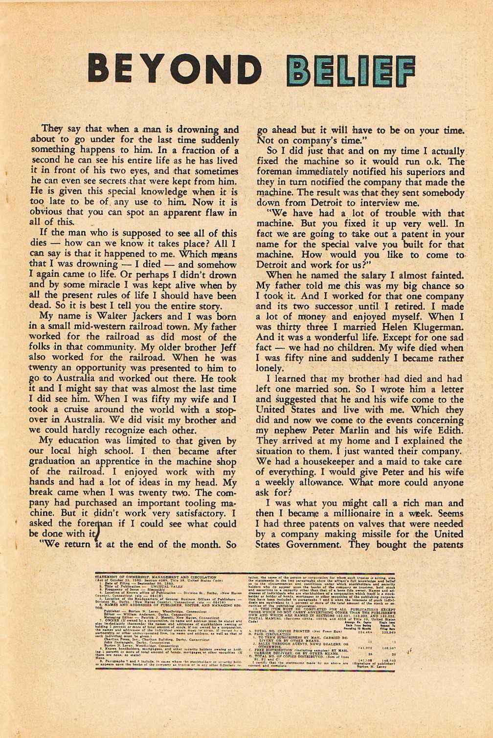 Read online Unusual Tales comic -  Issue #44 - 19