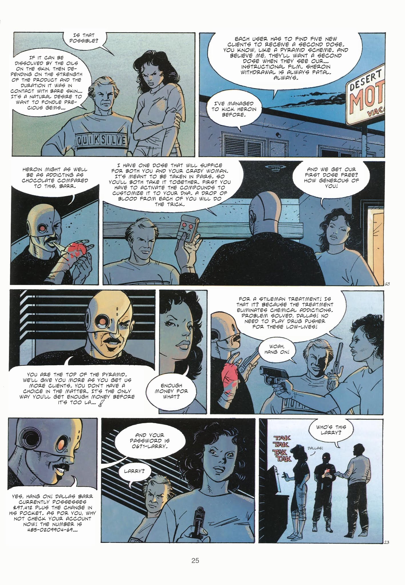 Read online Dallas Barr comic -  Issue #2 - 25