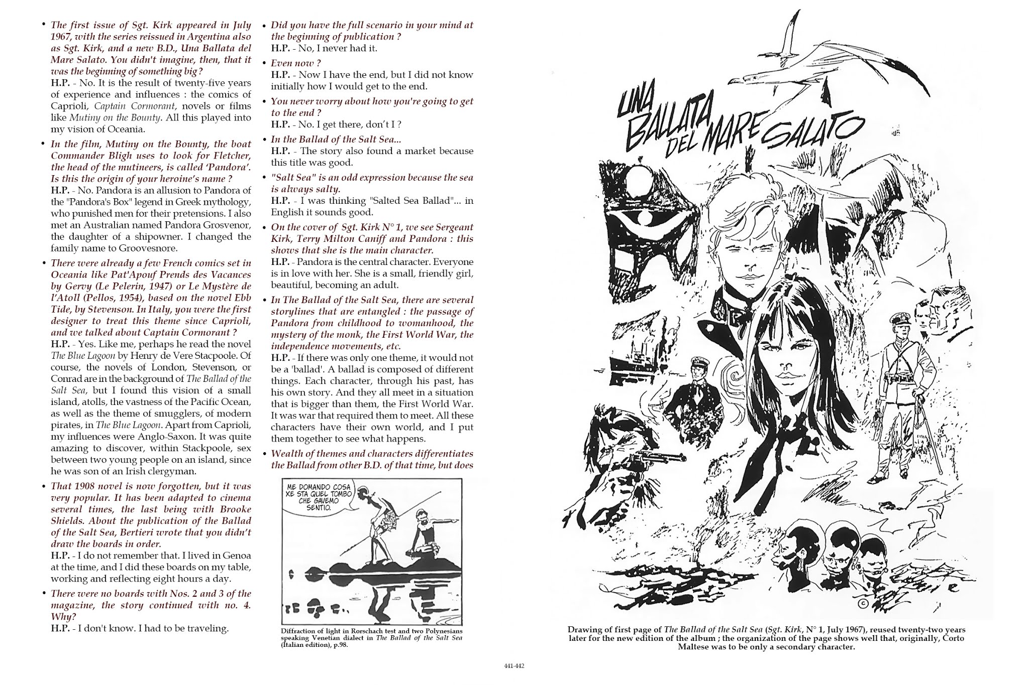 Read online Corto Maltese comic -  Issue # TPB 2 (Part 4) - 93