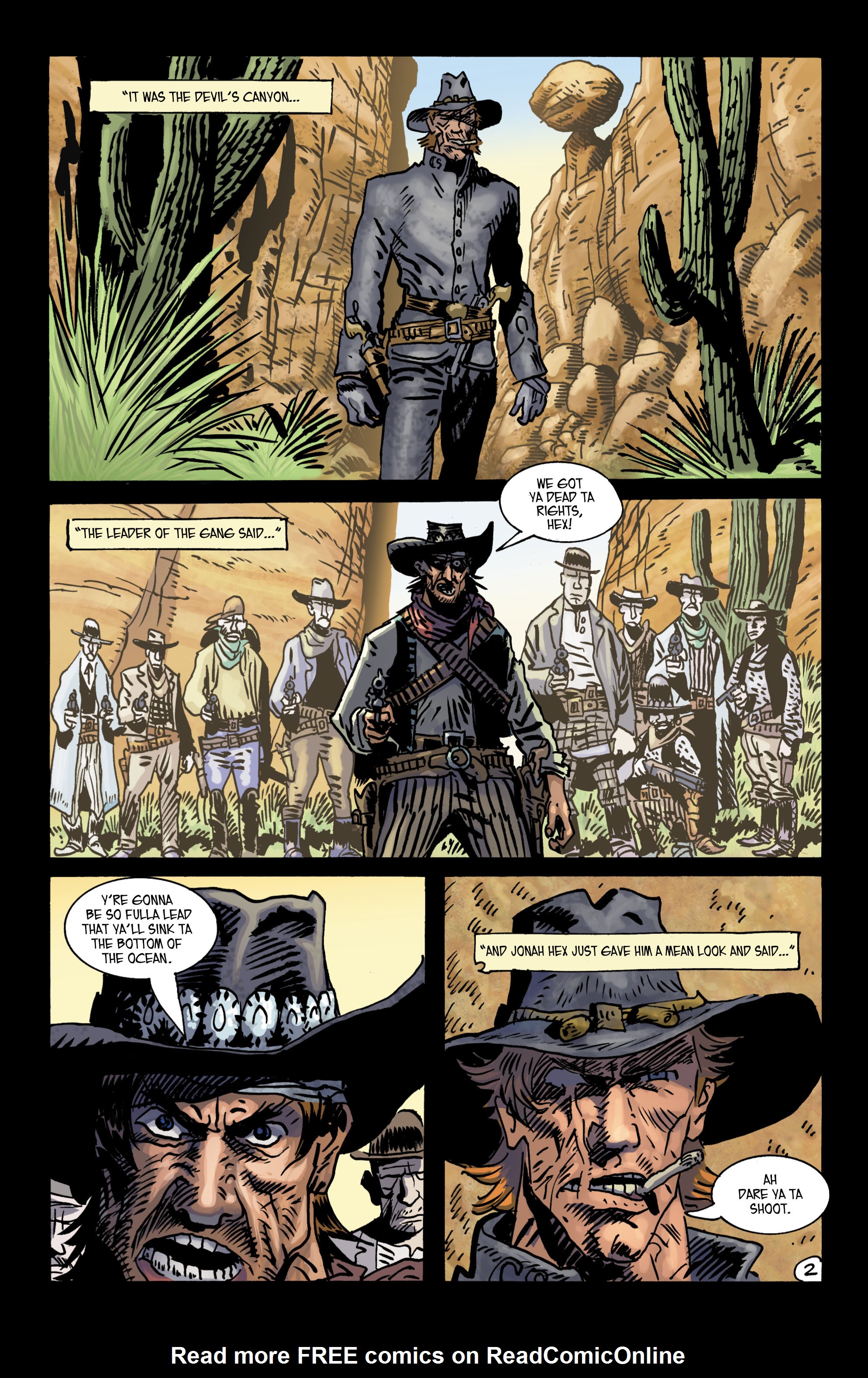 Read online Jonah Hex (2006) comic -  Issue #57 - 3