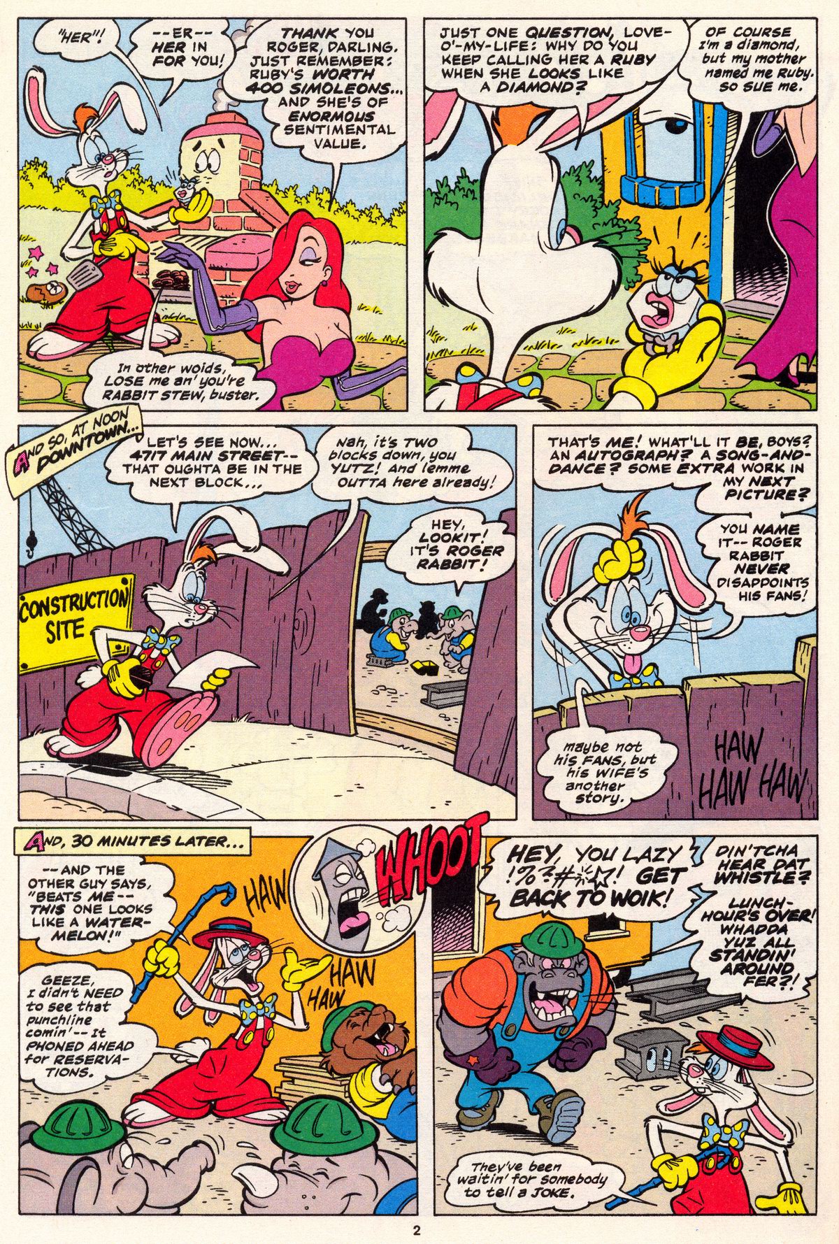 Read online Roger Rabbit comic -  Issue #10 - 26