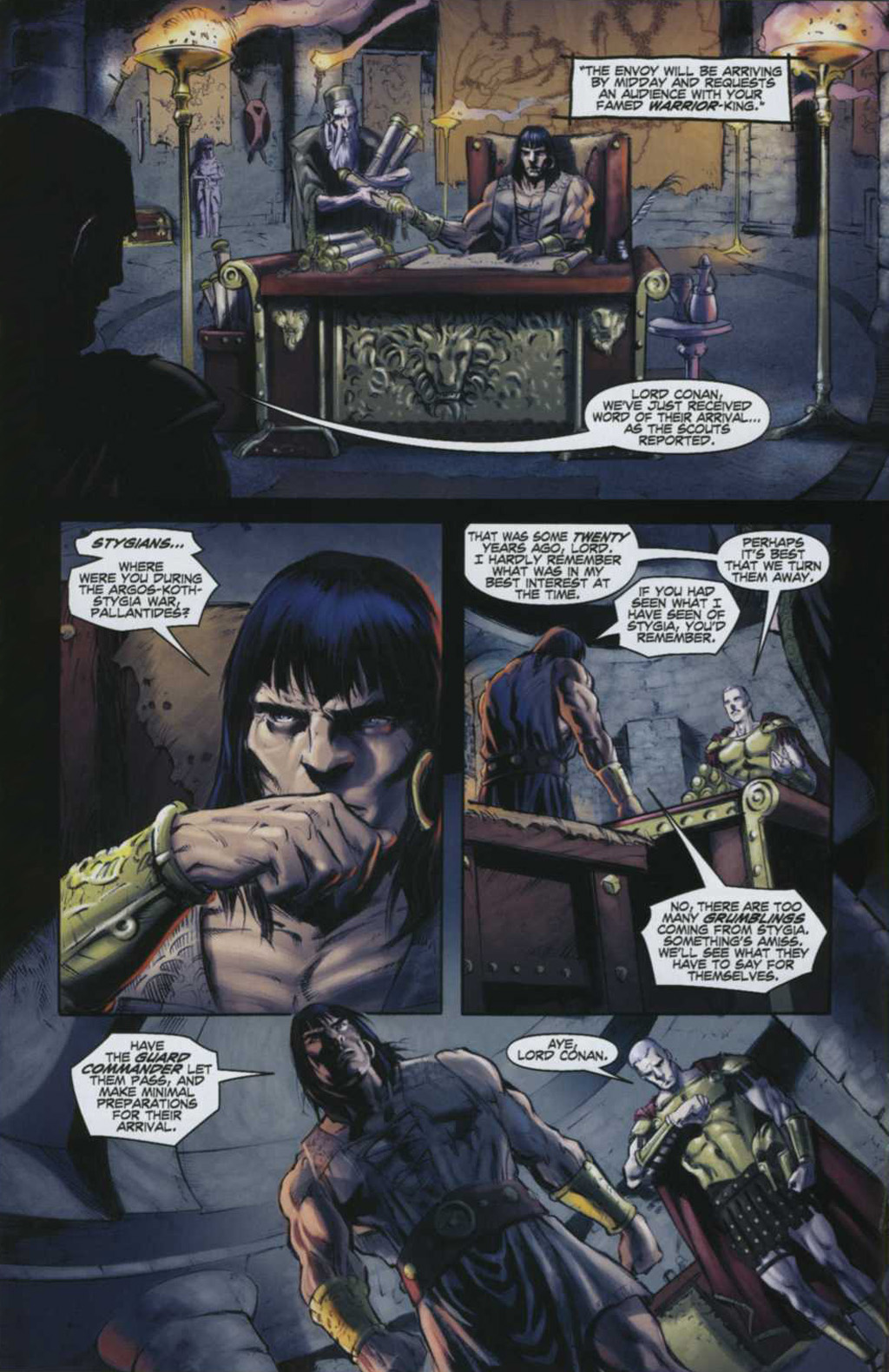 Read online Conan and the Midnight God comic -  Issue #1 - 7