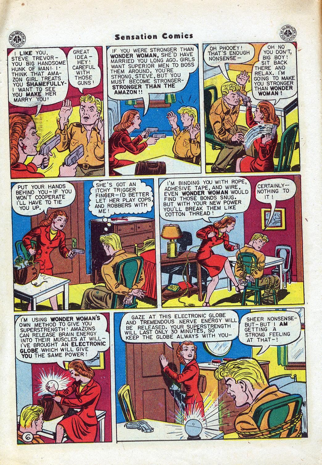 Read online Sensation (Mystery) Comics comic -  Issue #46 - 8