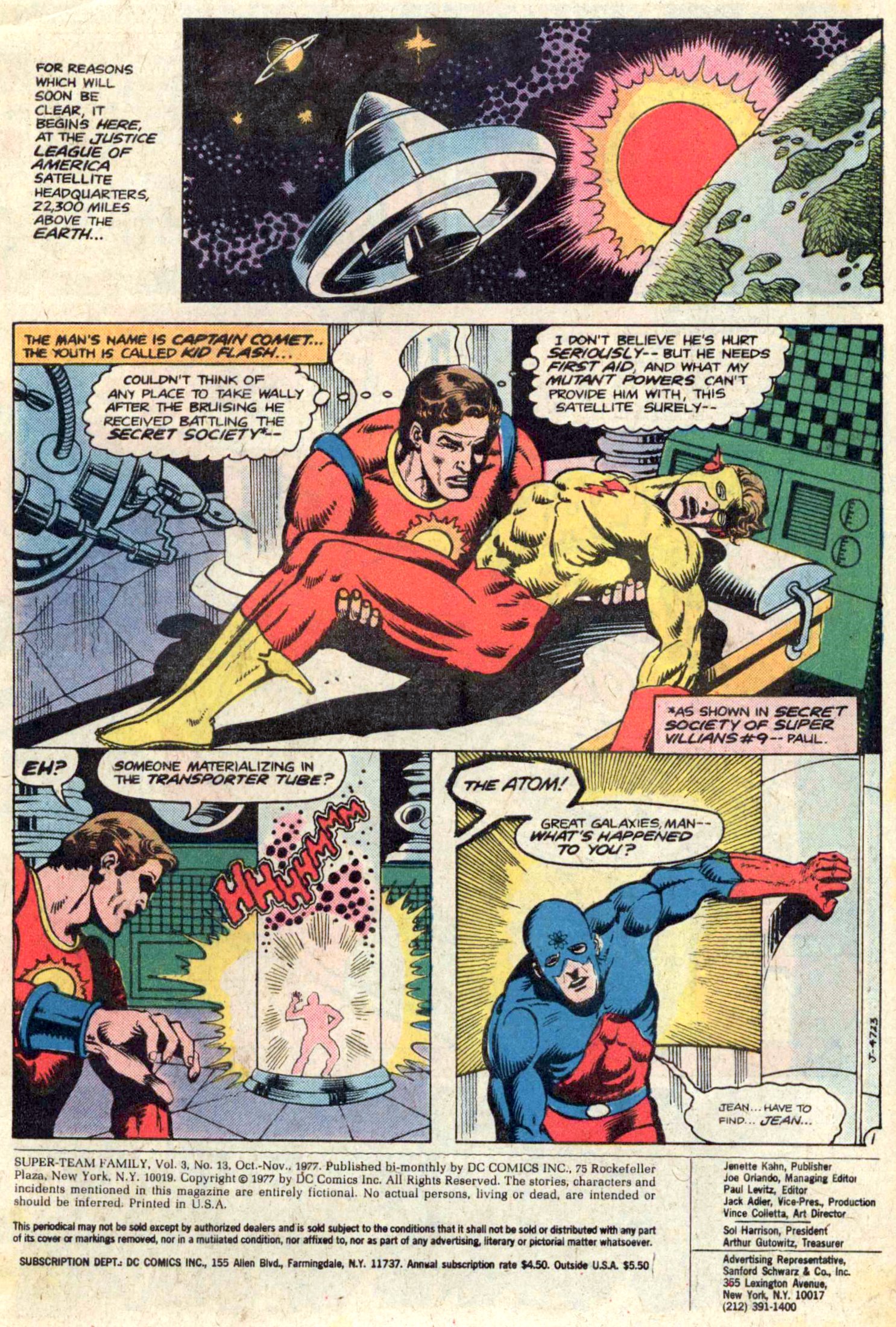 Read online Super-Team Family comic -  Issue #13 - 3