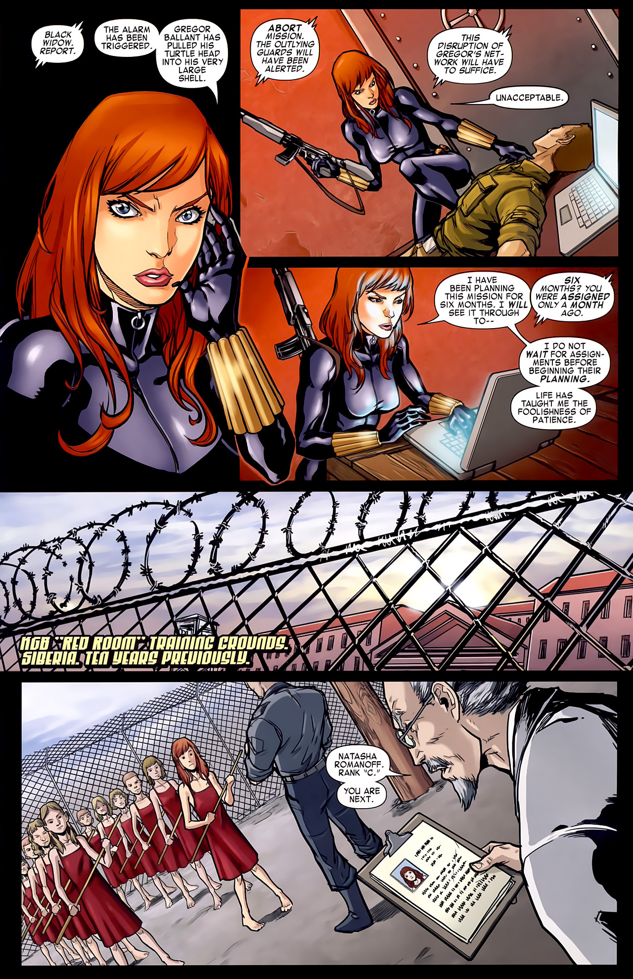 Read online Black Widow & The Marvel Girls comic -  Issue #1 - 10