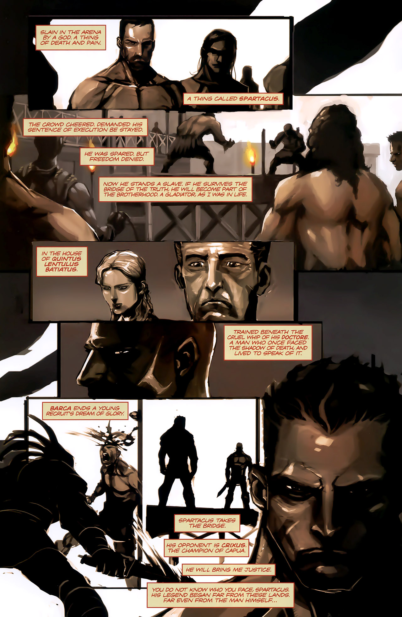 Read online Spartacus comic -  Issue #2 - 4