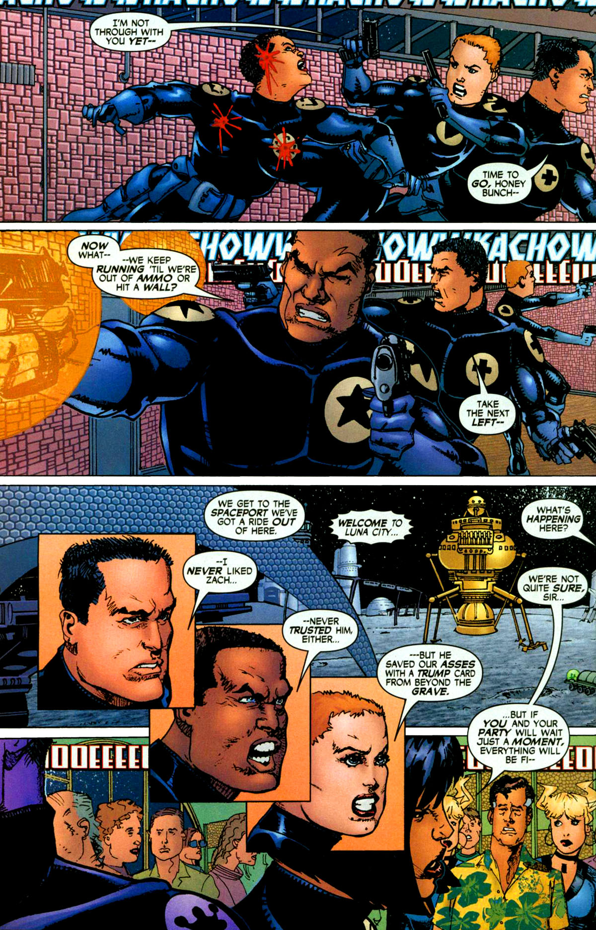 Read online Challengers of the Unknown (2004) comic -  Issue #6 - 15