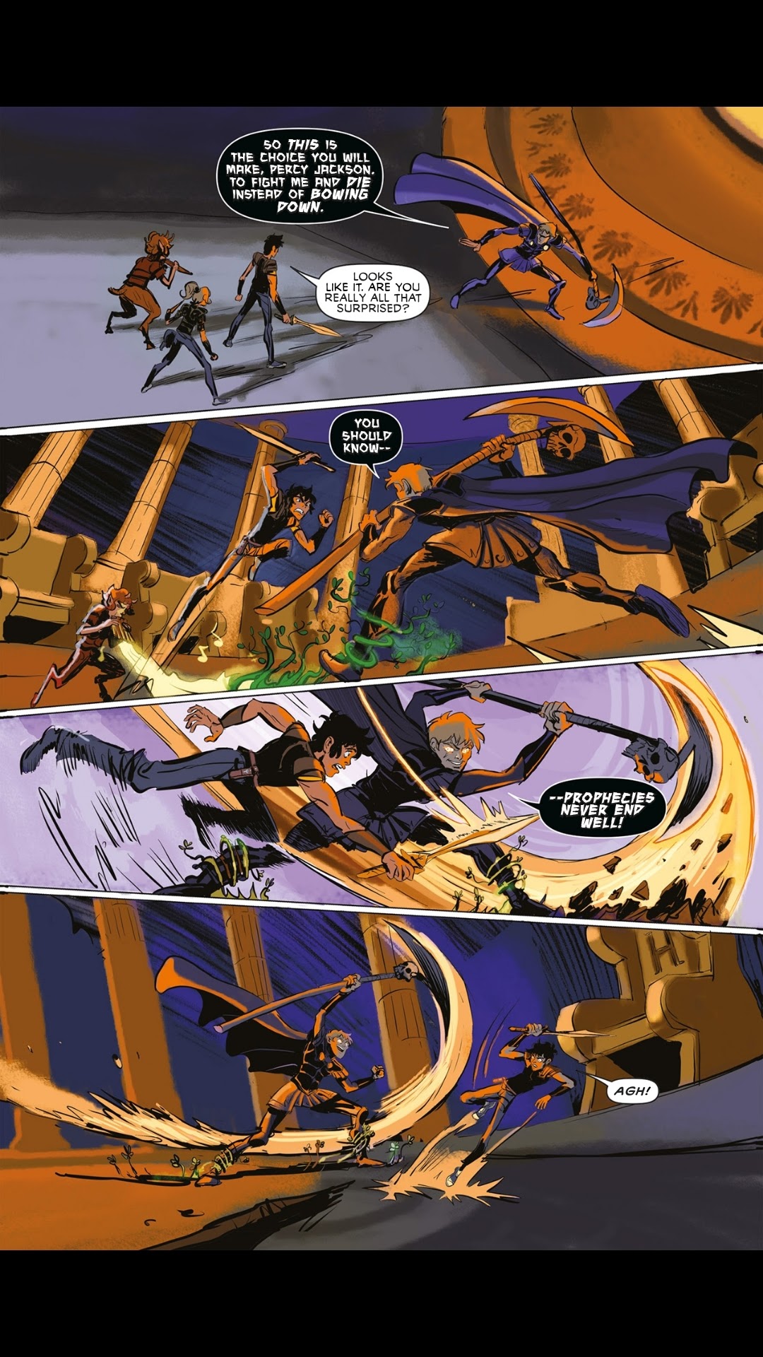 Read online Percy Jackson and the Olympians comic -  Issue # TPB 5 - 111