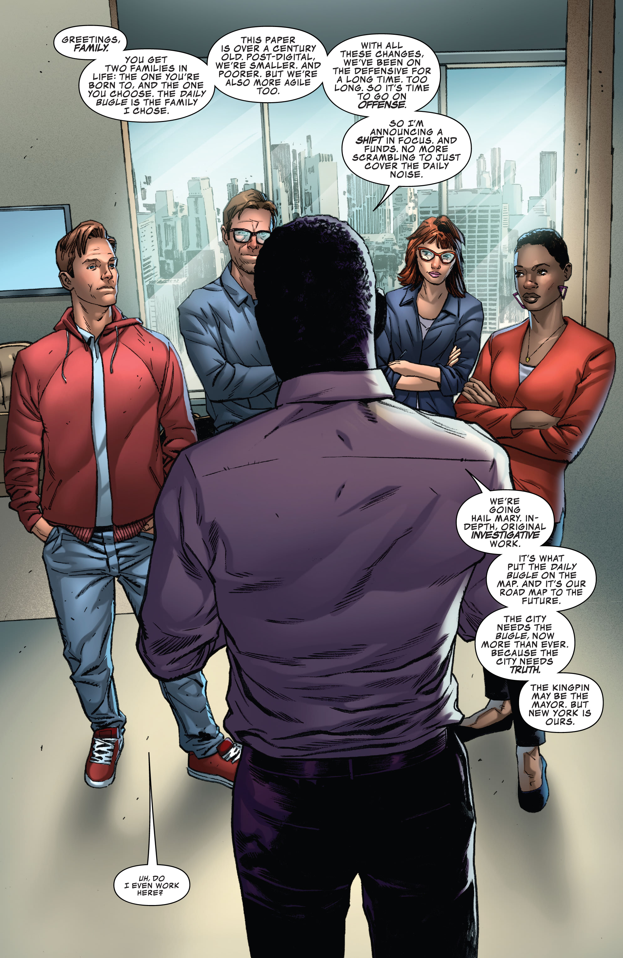 Read online Amazing Spider-Man: The Daily Bugle comic -  Issue #1 - 5