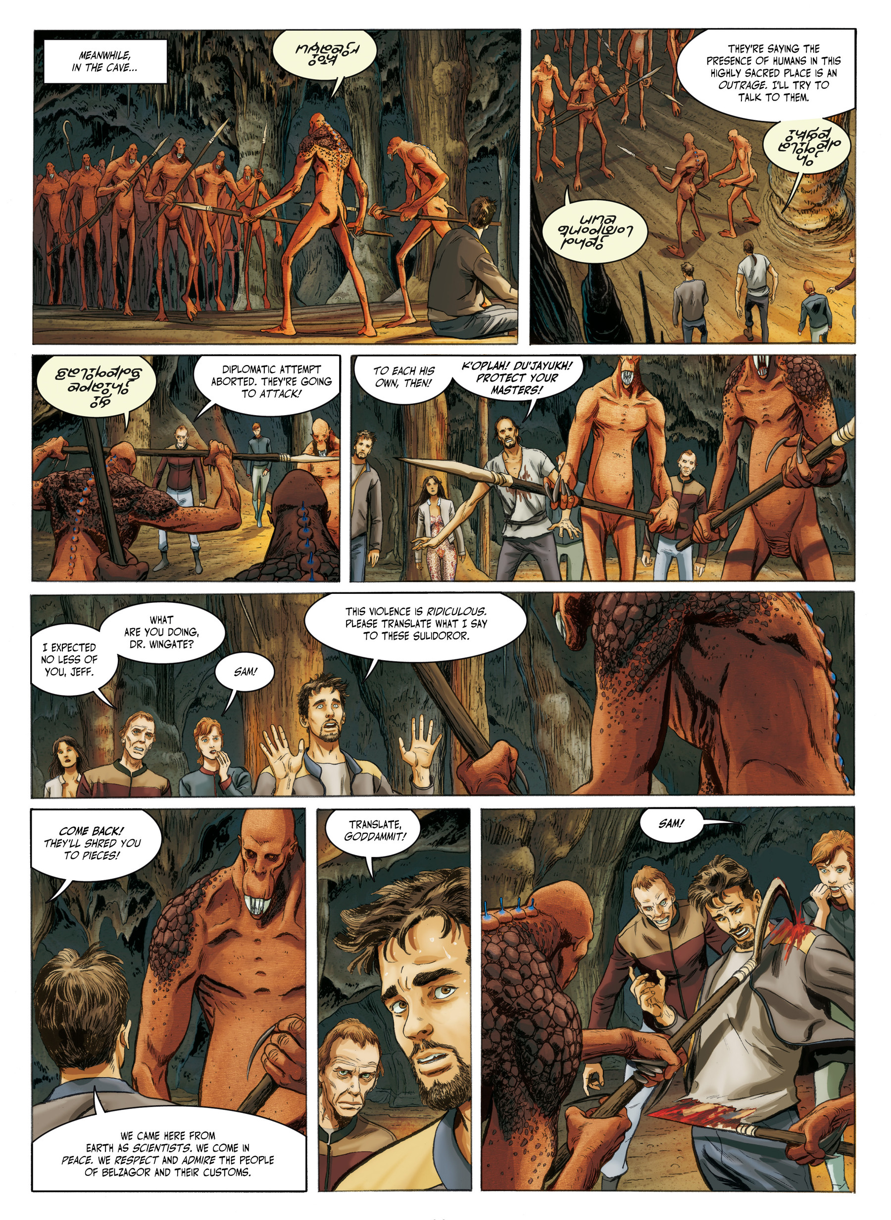 Read online Robert Silverberg's COLONIES comic -  Issue #2 - 40
