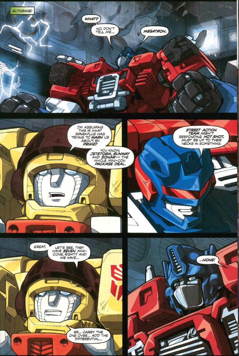 Read online Transformers Armada comic -  Issue #7 - 11