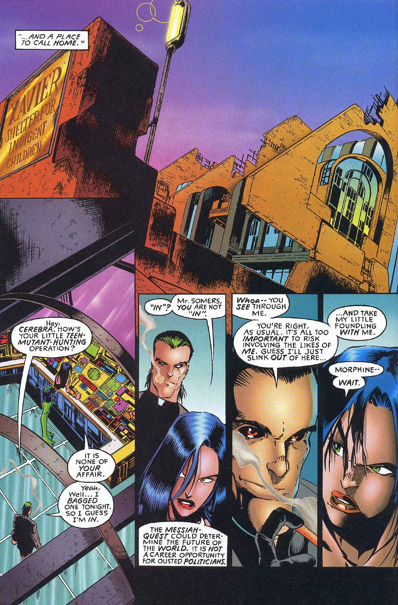 Read online X-Nation 2099 comic -  Issue #1 - 8
