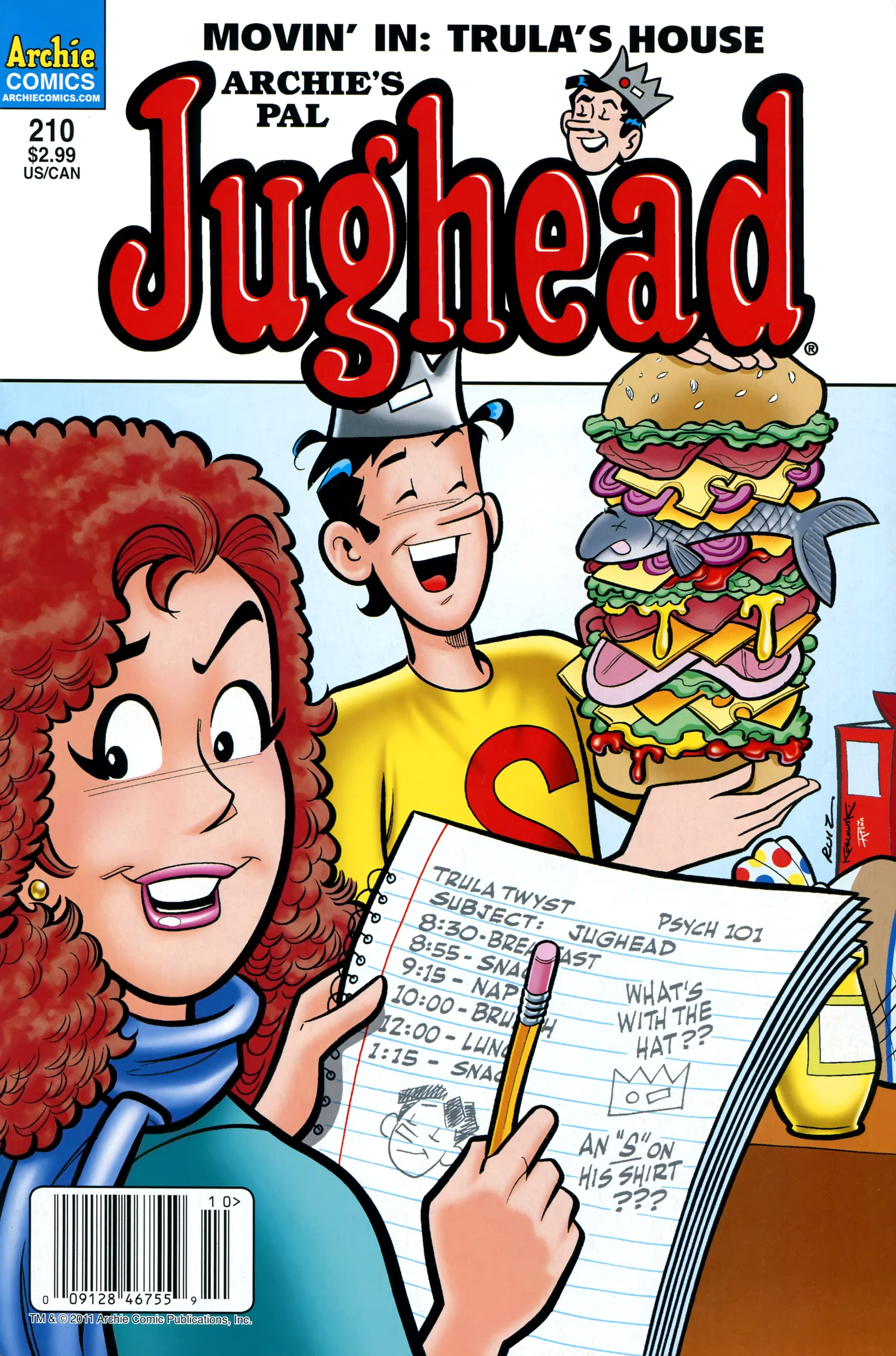 Read online Archie's Pal Jughead Comics comic -  Issue #210 - 1