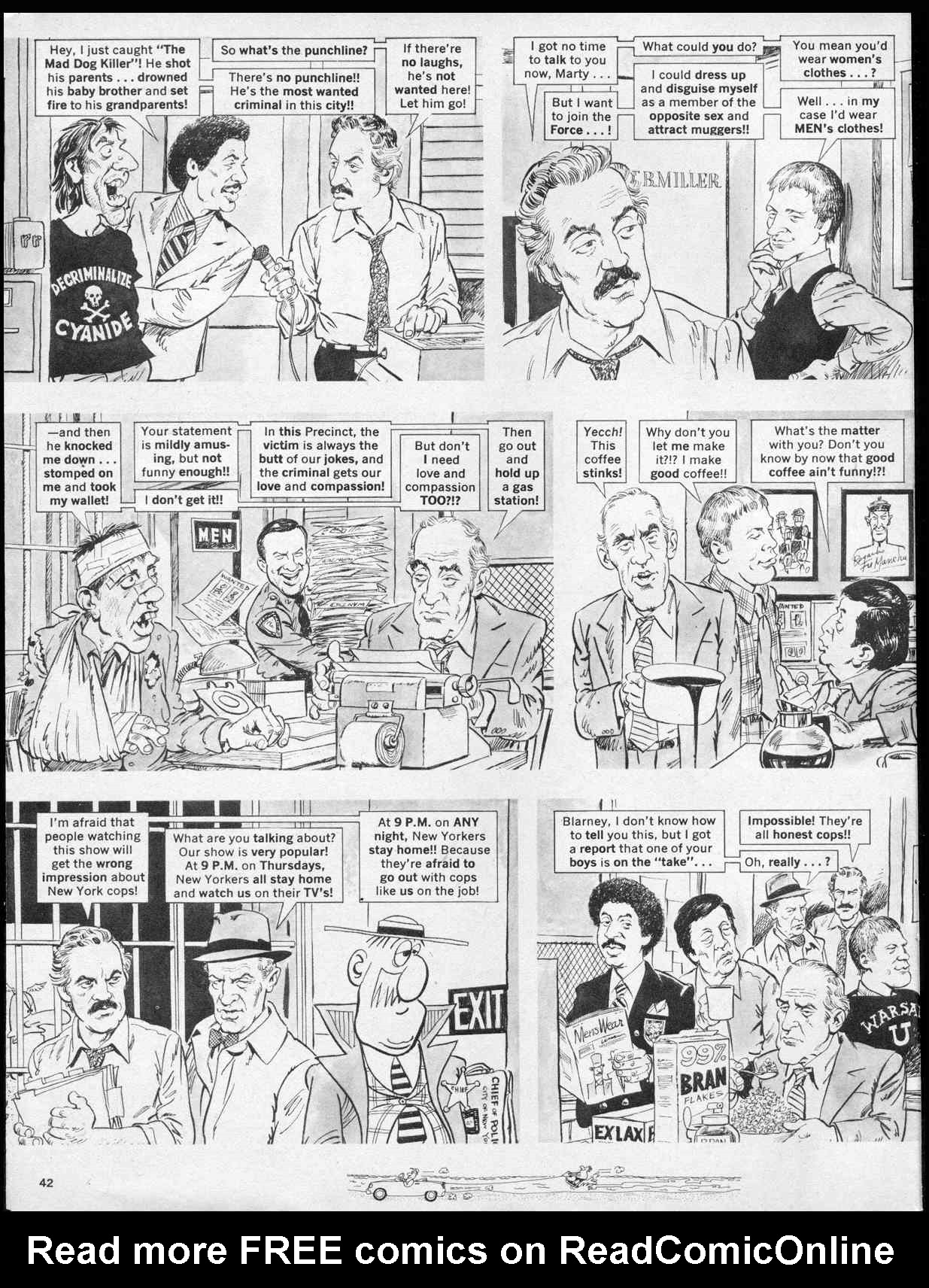 Read online MAD comic -  Issue #195 - 44