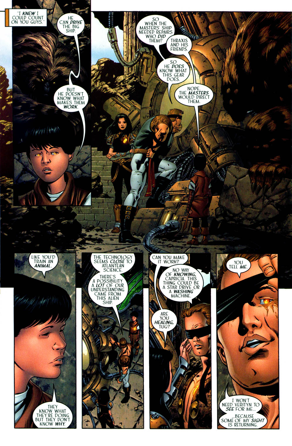 Read online Crux comic -  Issue #18 - 17