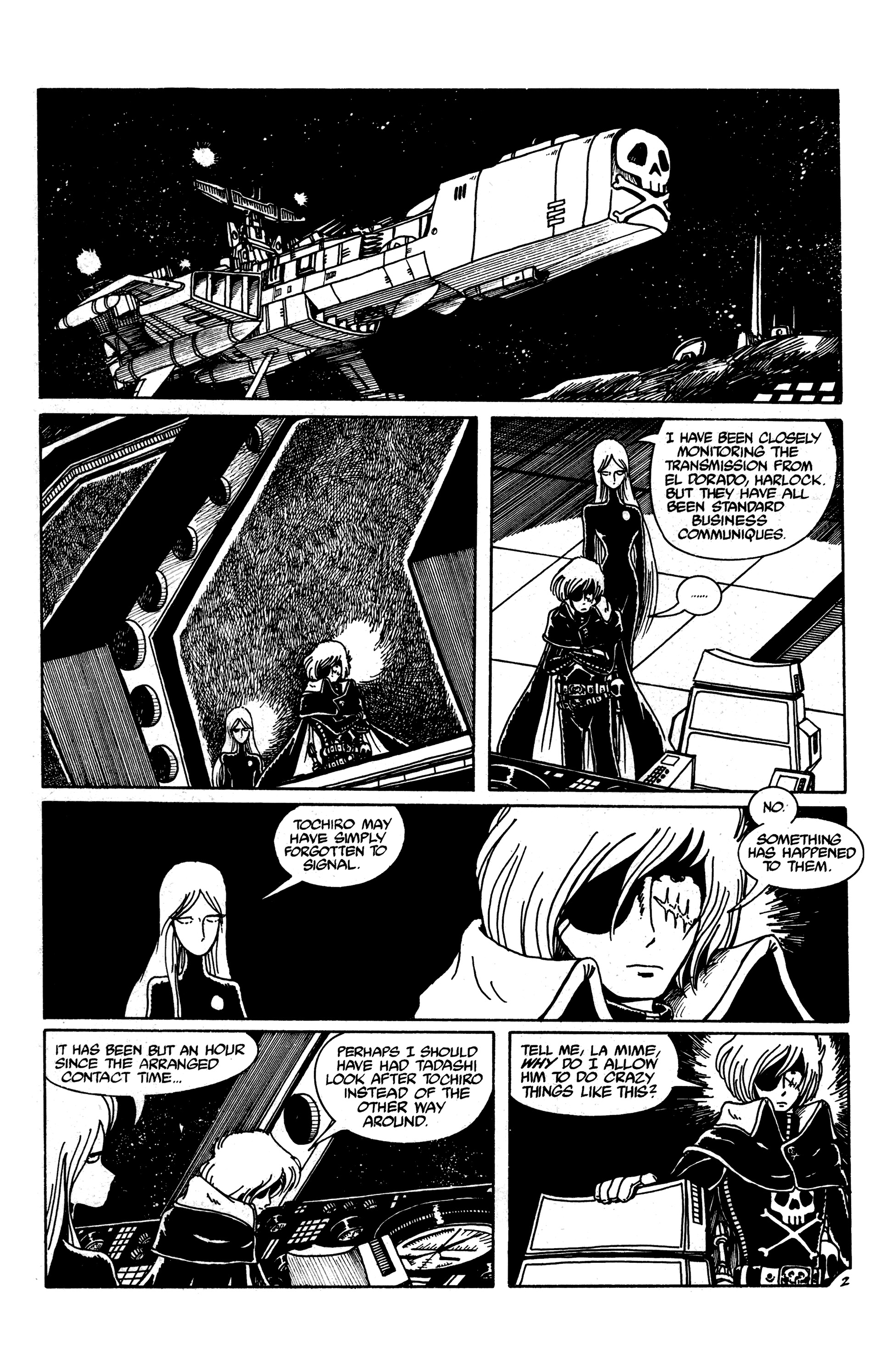 Read online Captain Harlock comic -  Issue #8 - 4