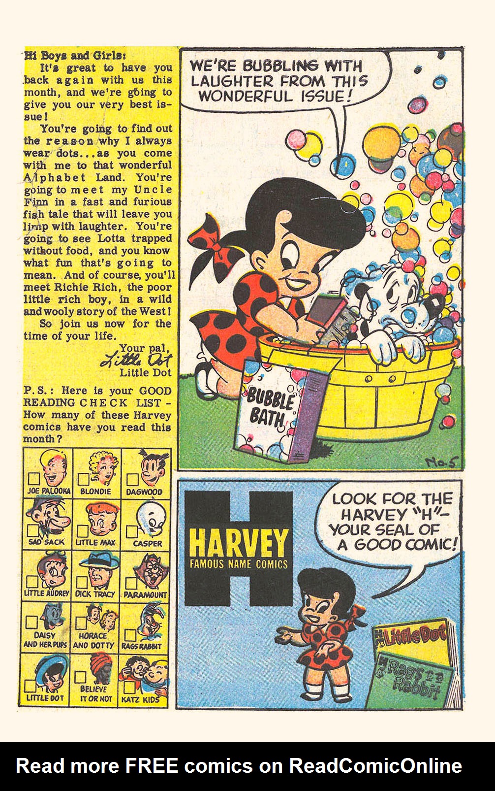 Read online Little Dot (1953) comic -  Issue #5 - 3