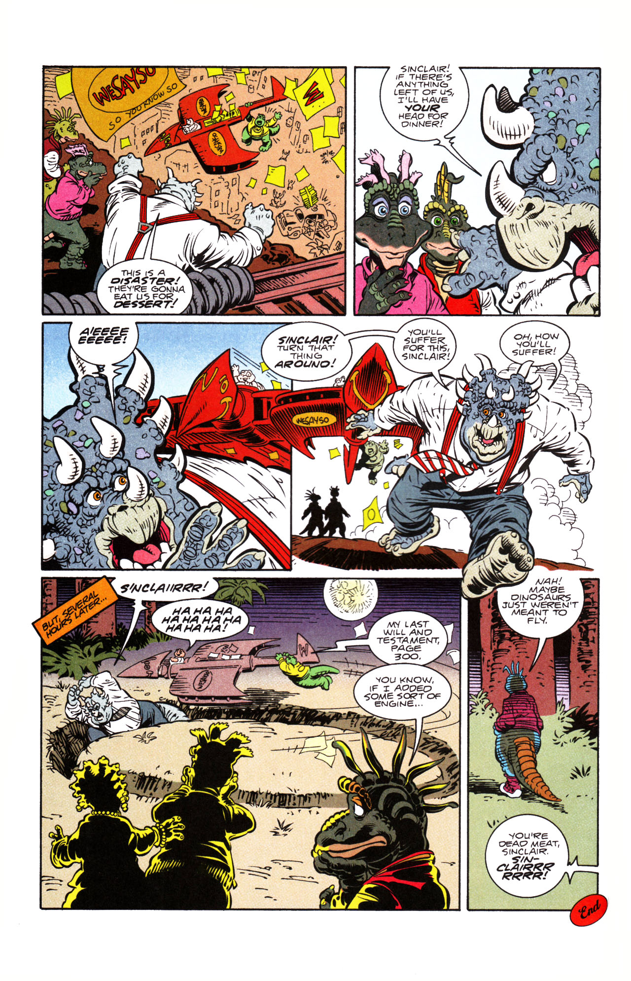 Read online Dinosaurs comic -  Issue #1 - 34