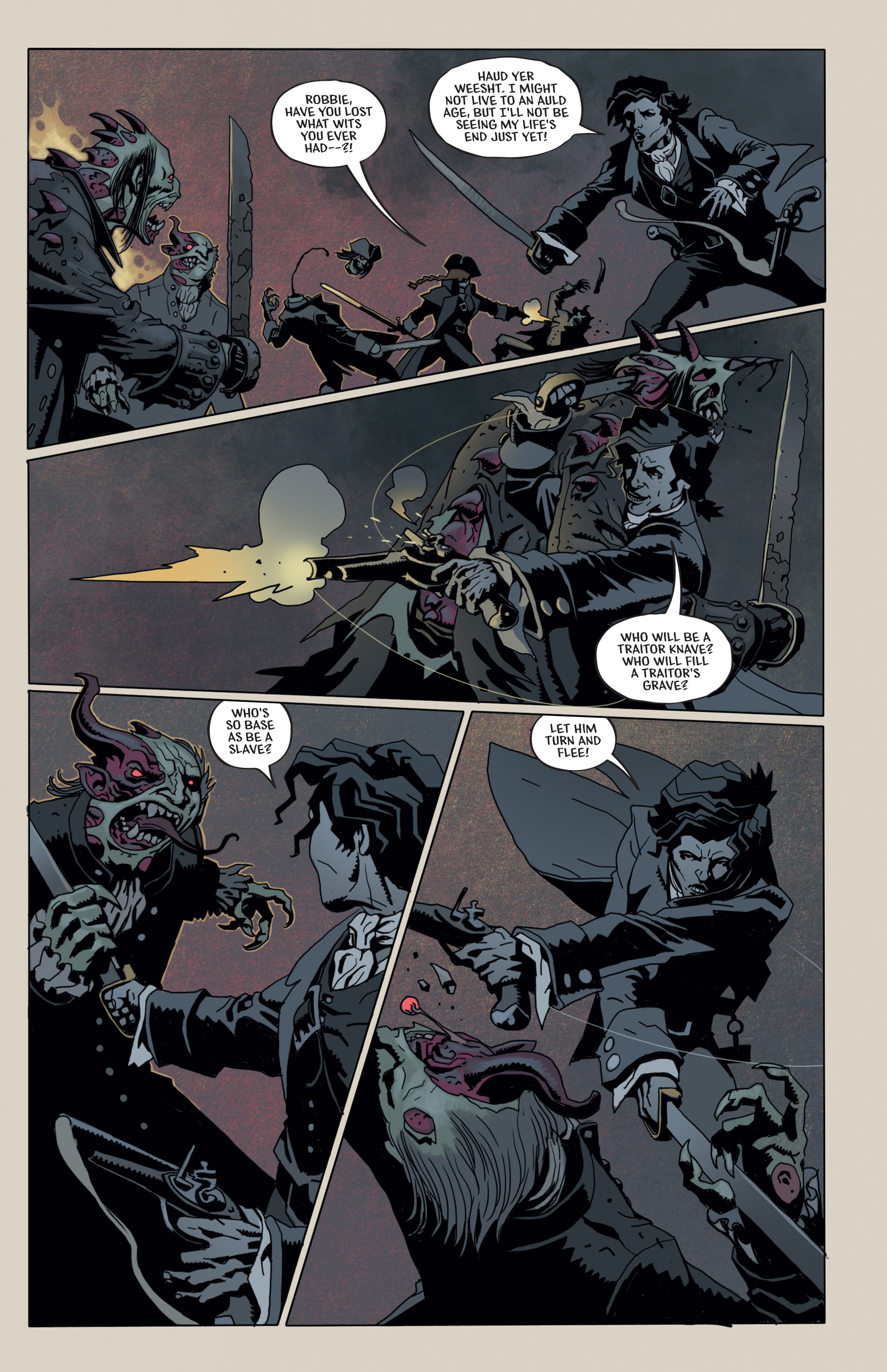 Read online Robbie Burns: Witch Hunter comic -  Issue # TPB - 72