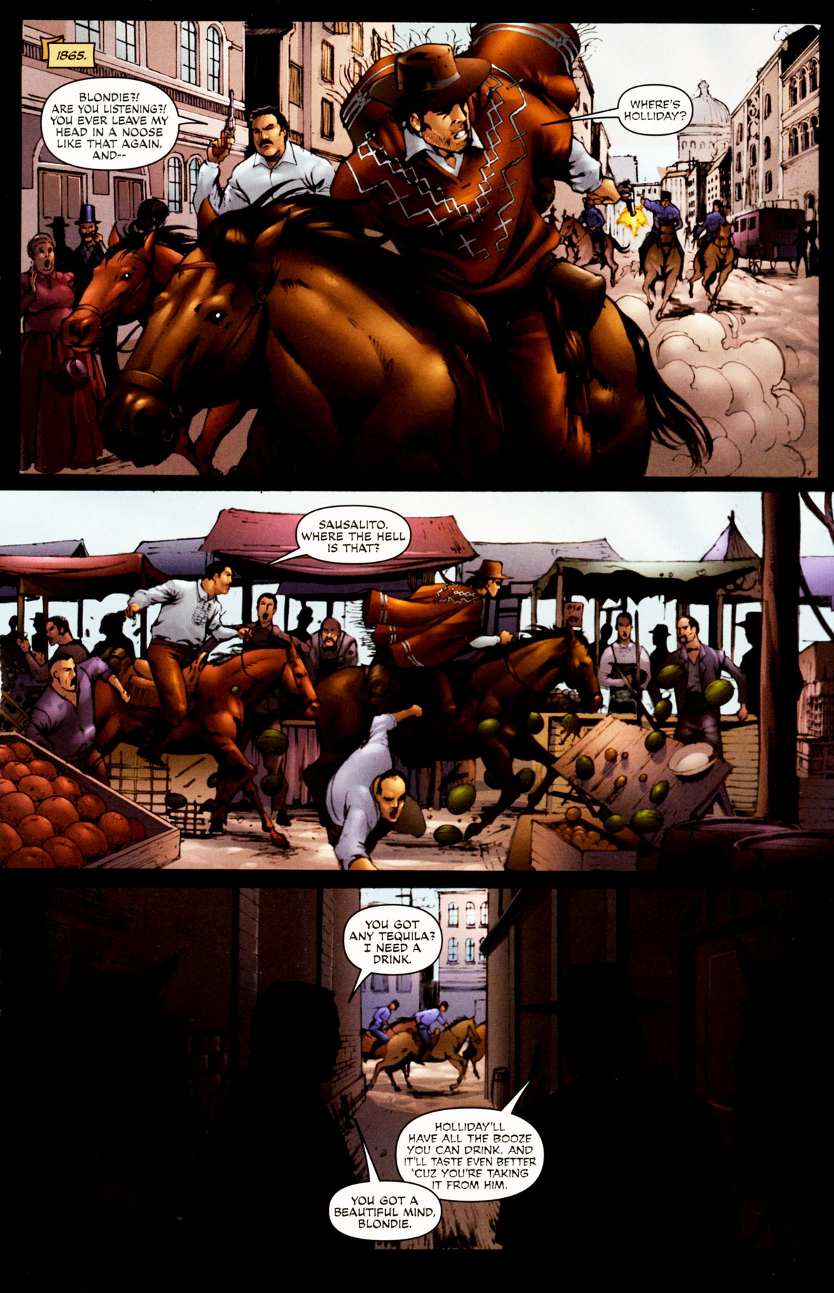 Read online The Man with No Name comic -  Issue #10 - 22