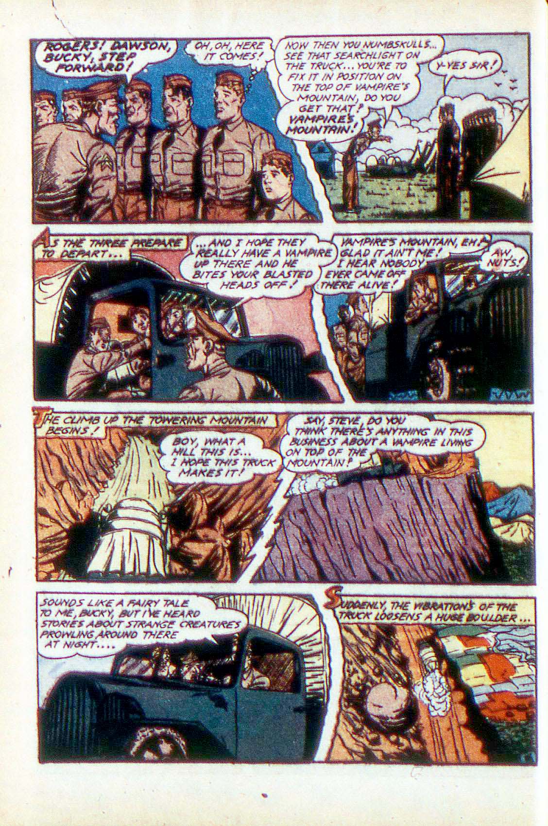 Read online Captain America Comics comic -  Issue #24 - 6