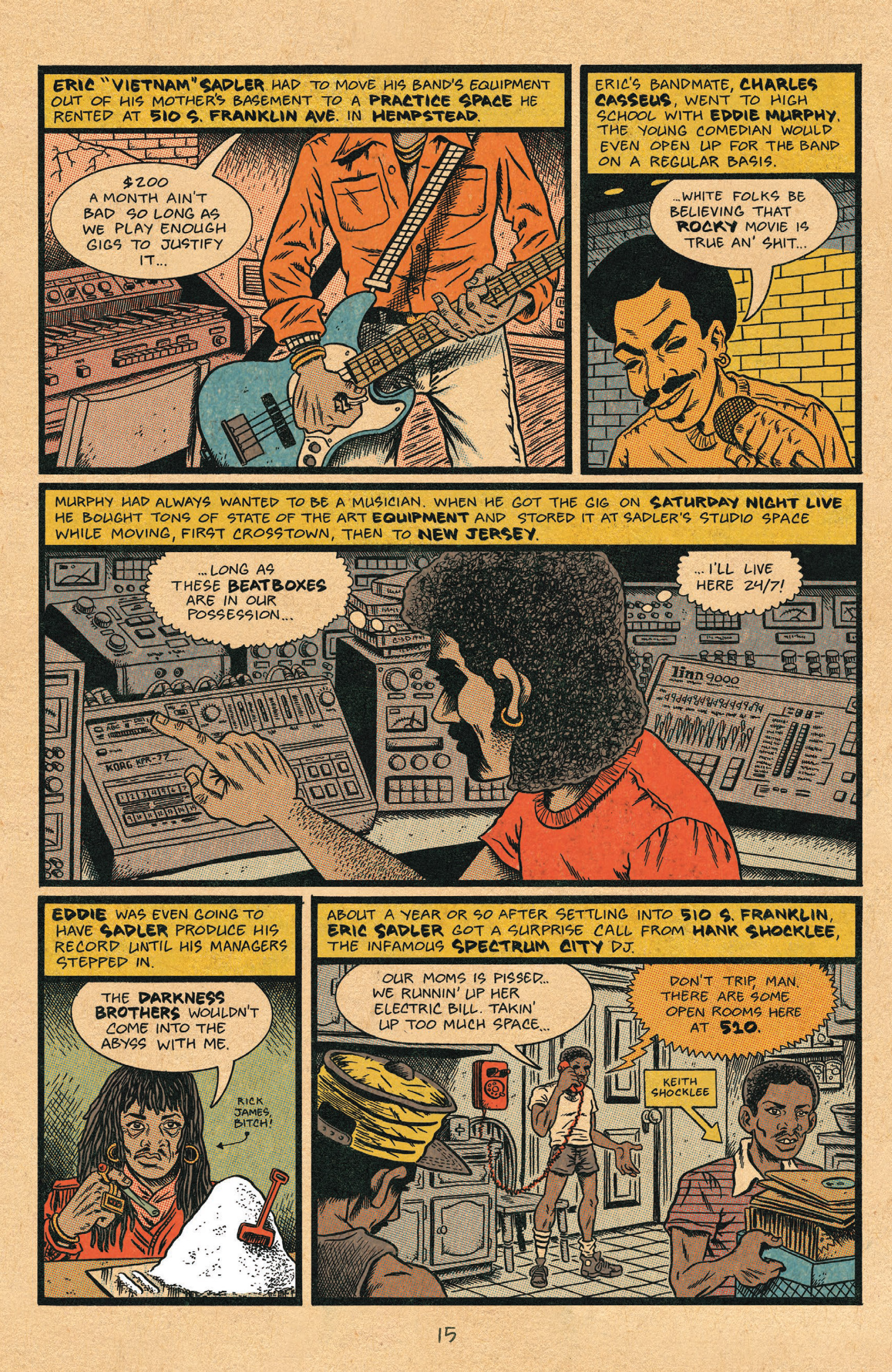Read online Hip Hop Family Tree (2015) comic -  Issue #10 - 16