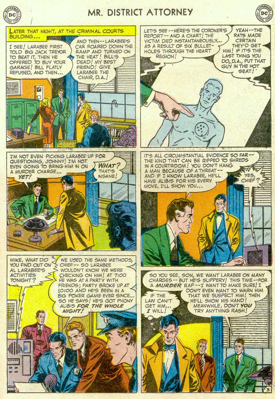 Read online Mr. District Attorney comic -  Issue #22 - 17