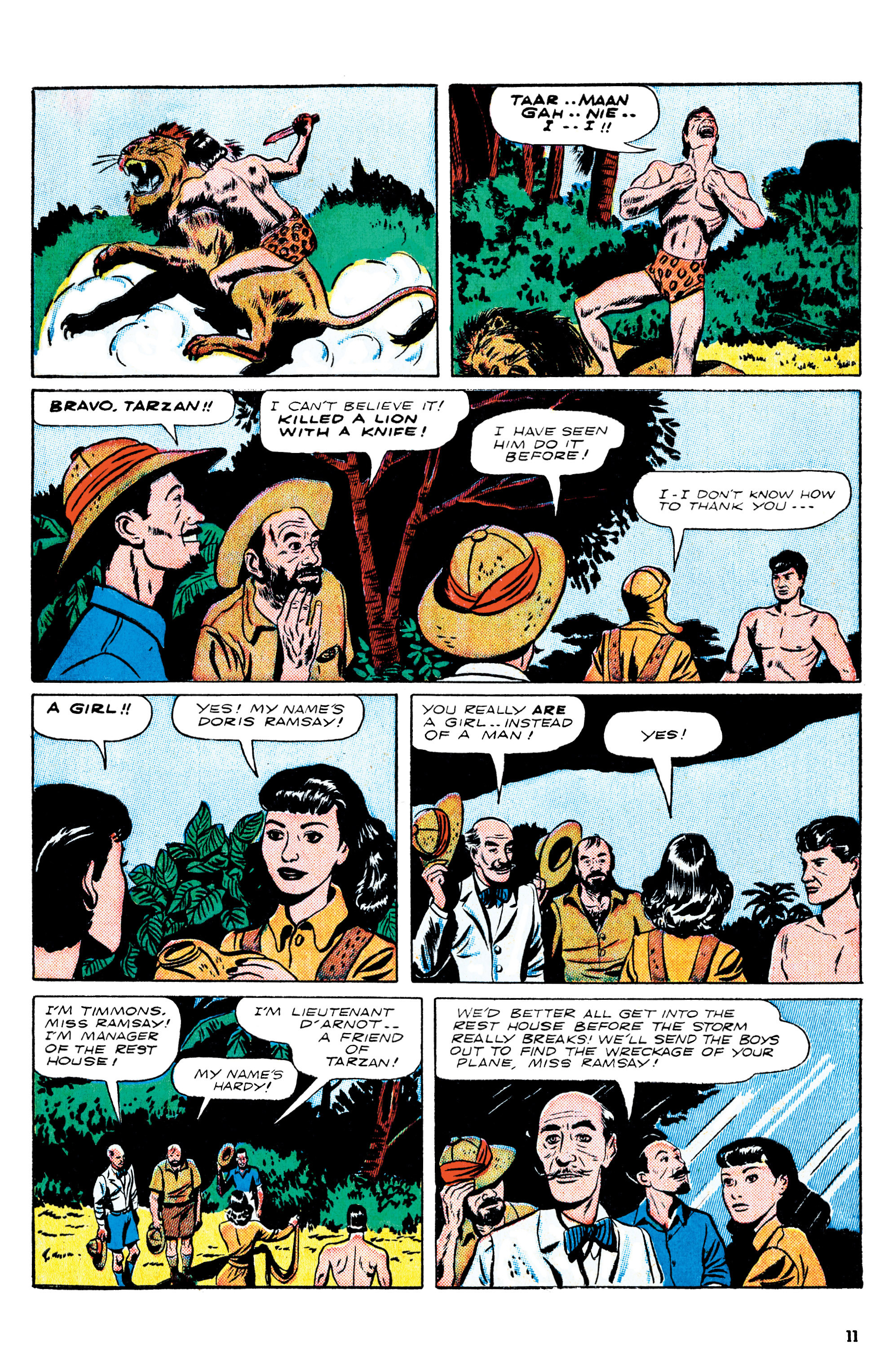 Read online Edgar Rice Burroughs Tarzan: The Jesse Marsh Years Omnibus comic -  Issue # TPB (Part 1) - 12
