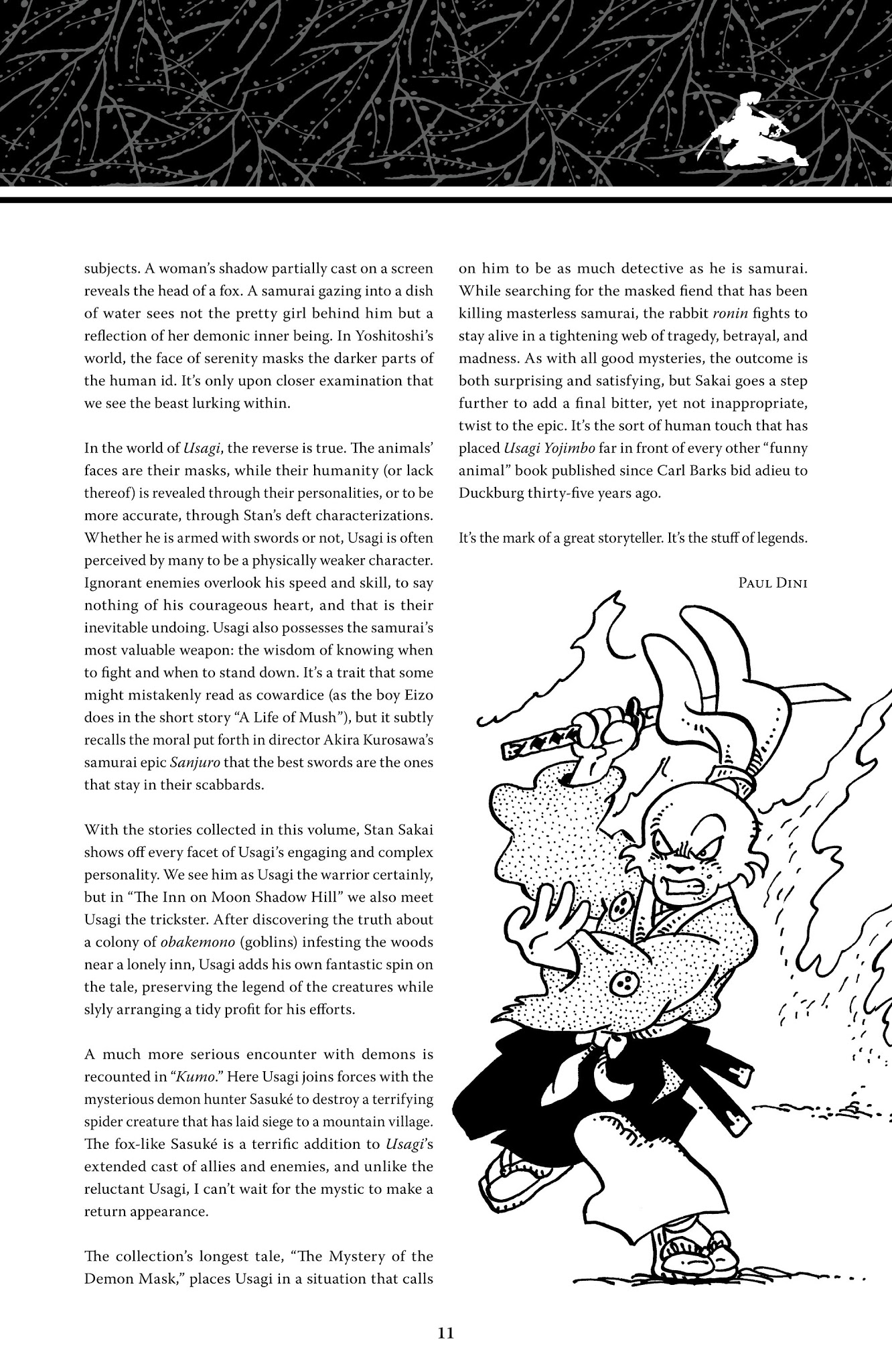 Read online The Usagi Yojimbo Saga comic -  Issue # TPB 3 - 11