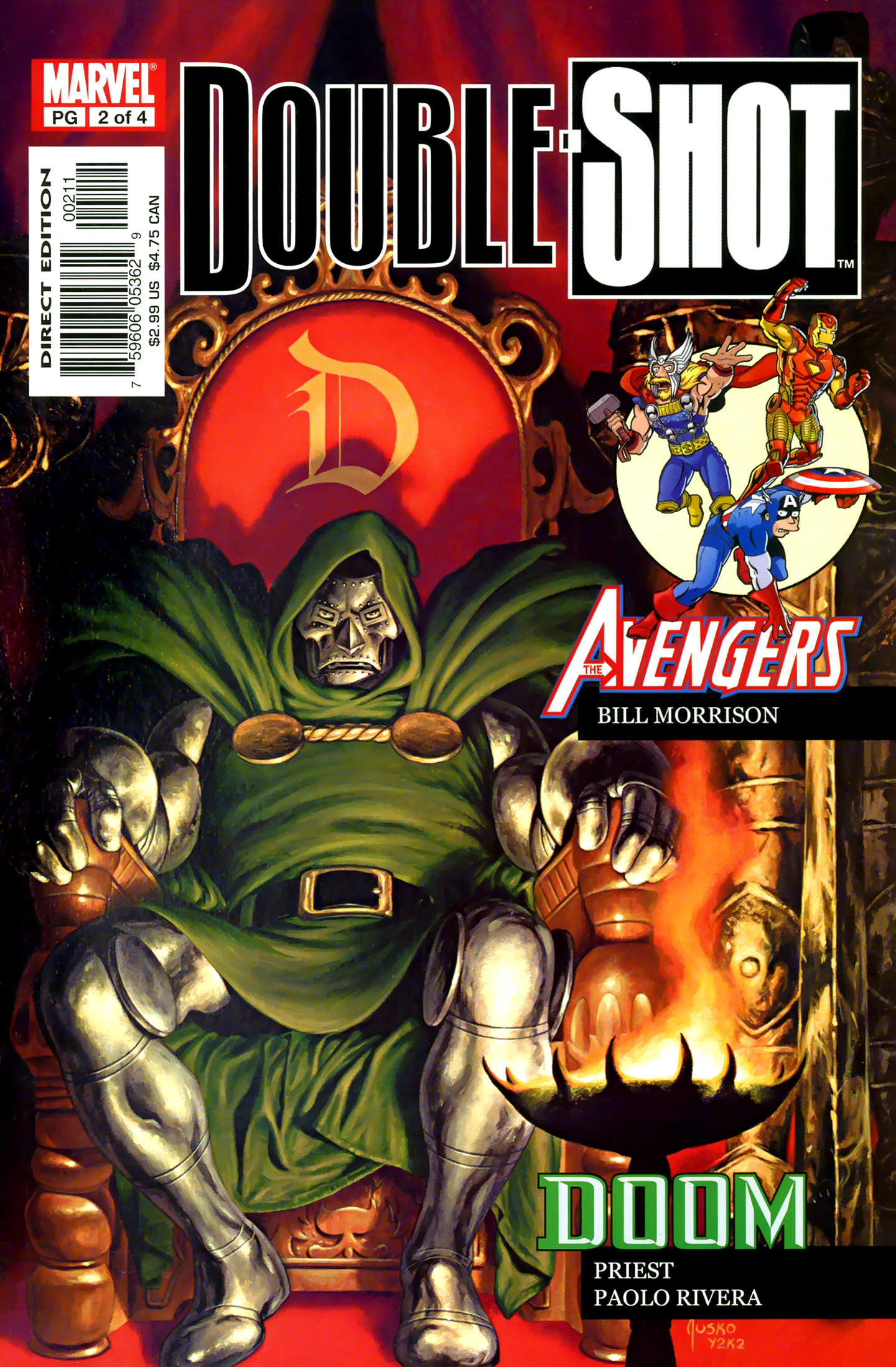 Read online Marvel Double Shot comic -  Issue #2 - 1