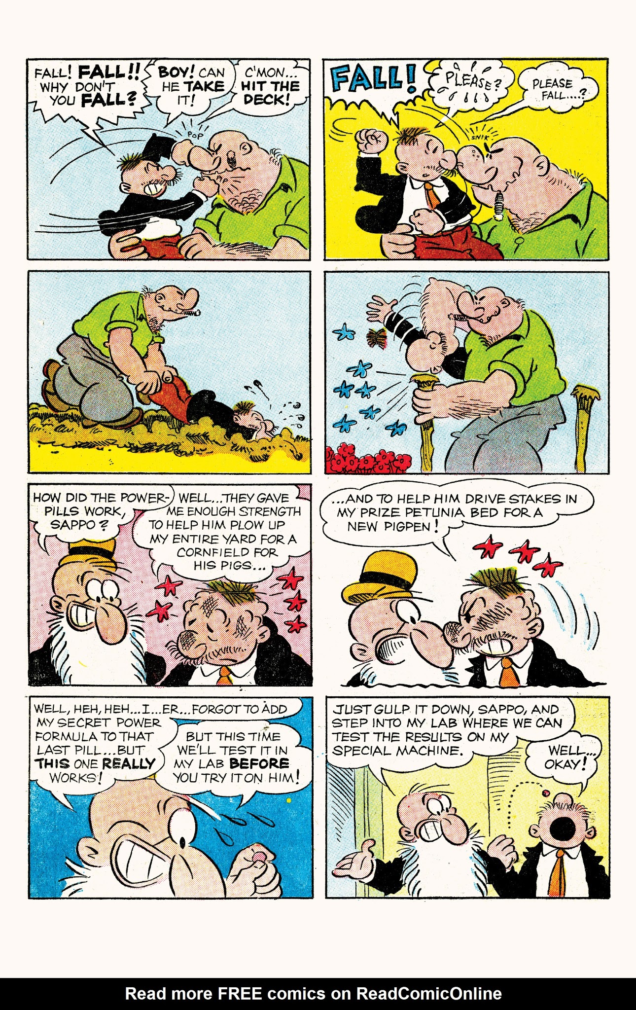 Read online Classic Popeye comic -  Issue #64 - 24