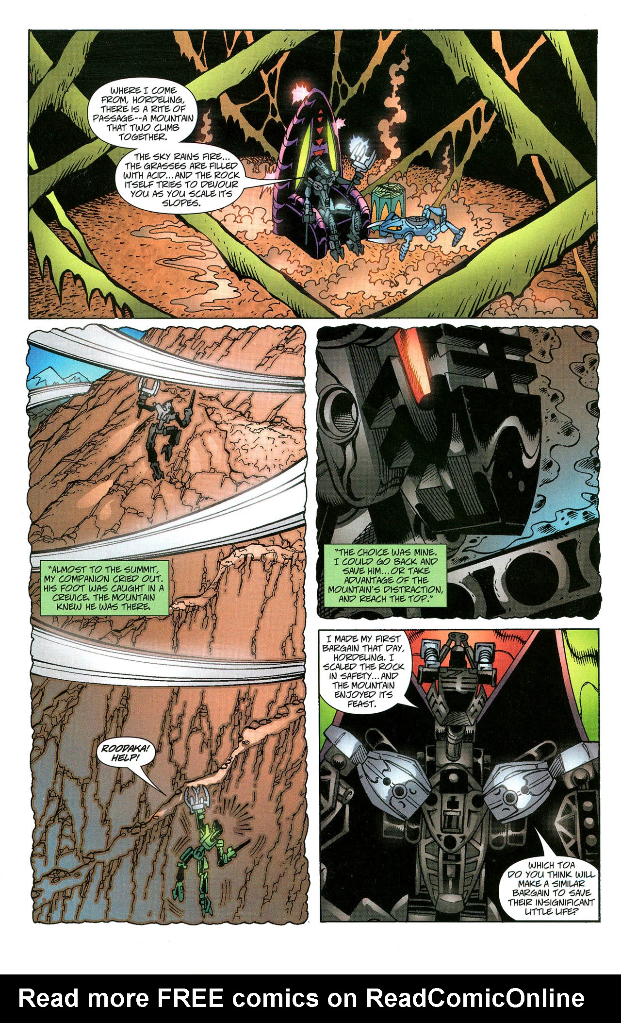 Read online Bionicle comic -  Issue #24 - 5