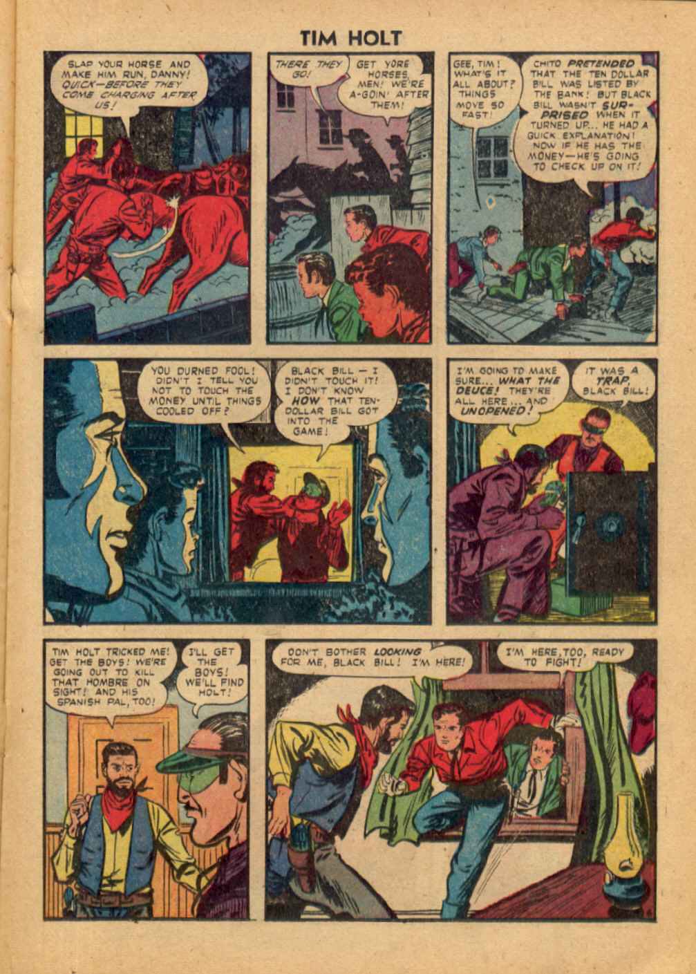 Read online Tim Holt comic -  Issue #18 - 17