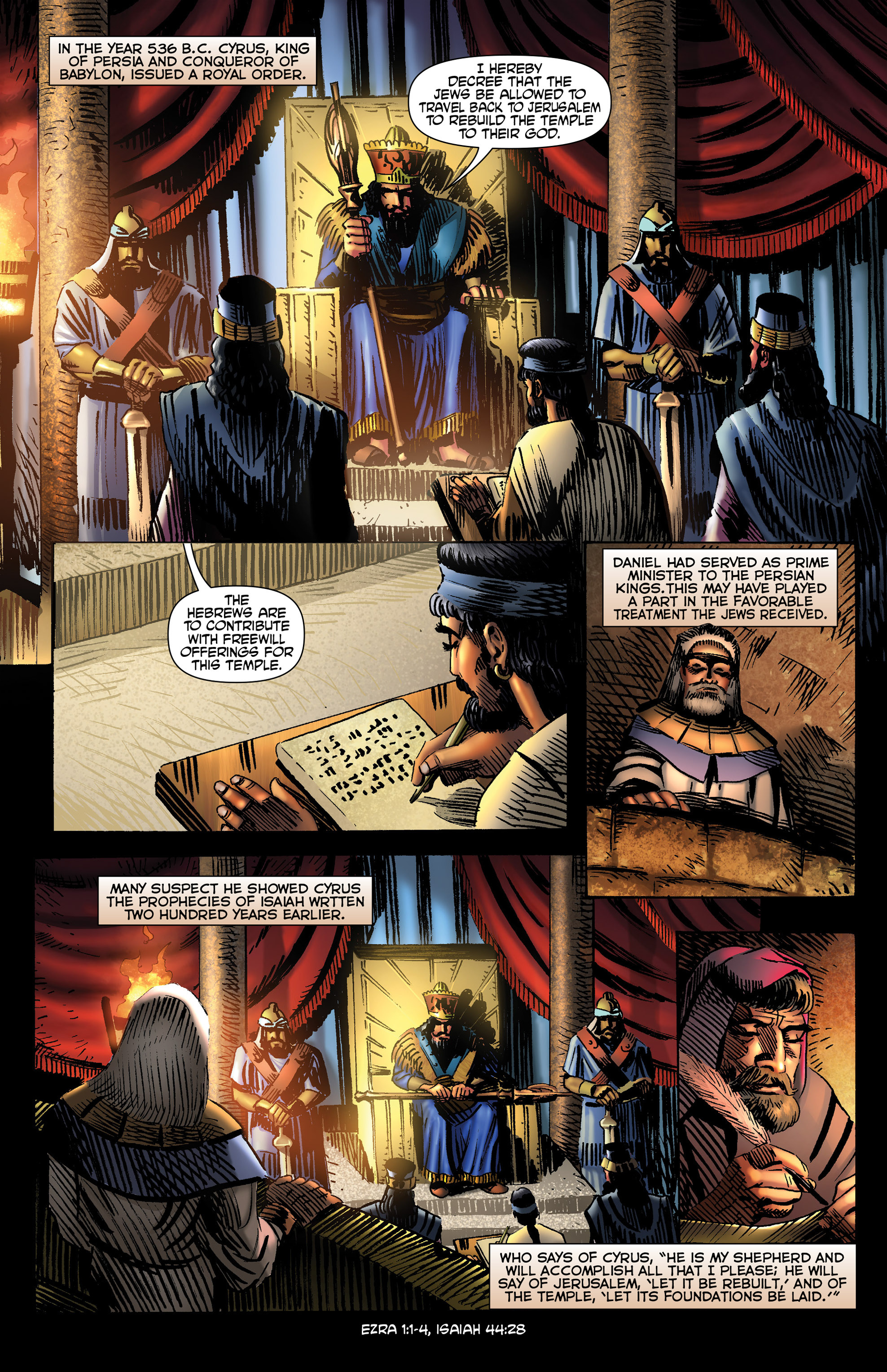 Read online The Kingstone Bible comic -  Issue #7 - 129